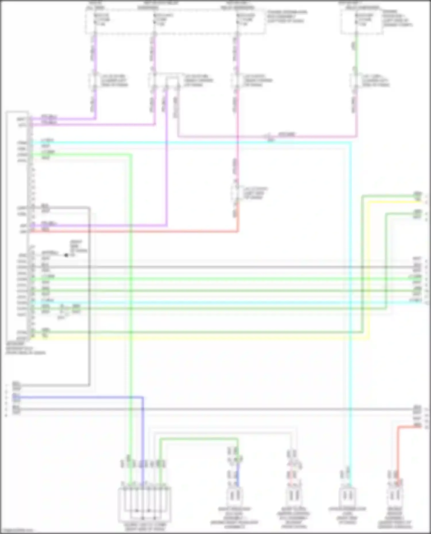 NX Lexus AZ20 (2021-2024): Computer data lines circuit (2 of 9)