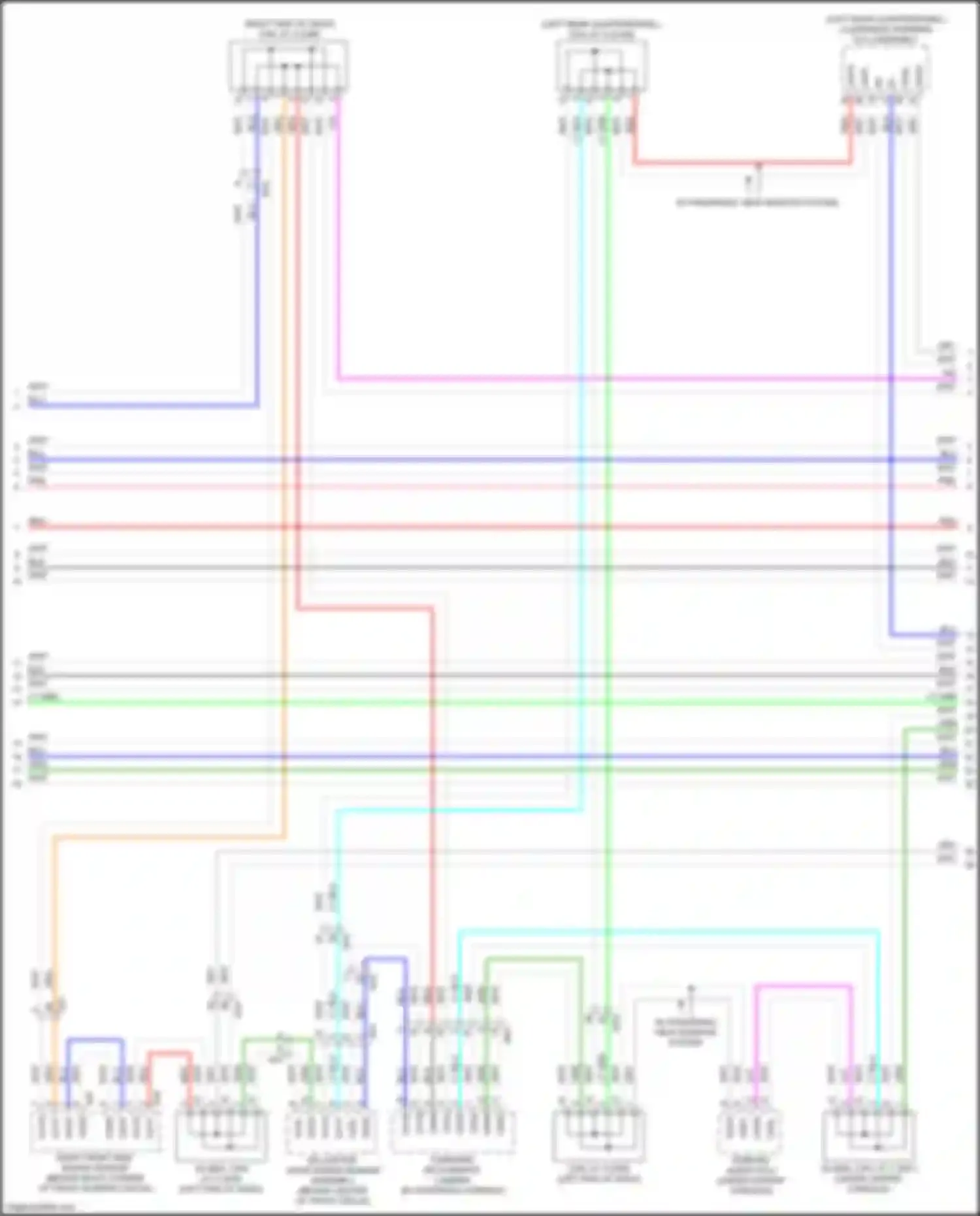 NX Lexus AZ20 (2021-2024): Computer data lines circuit (5 of 8)