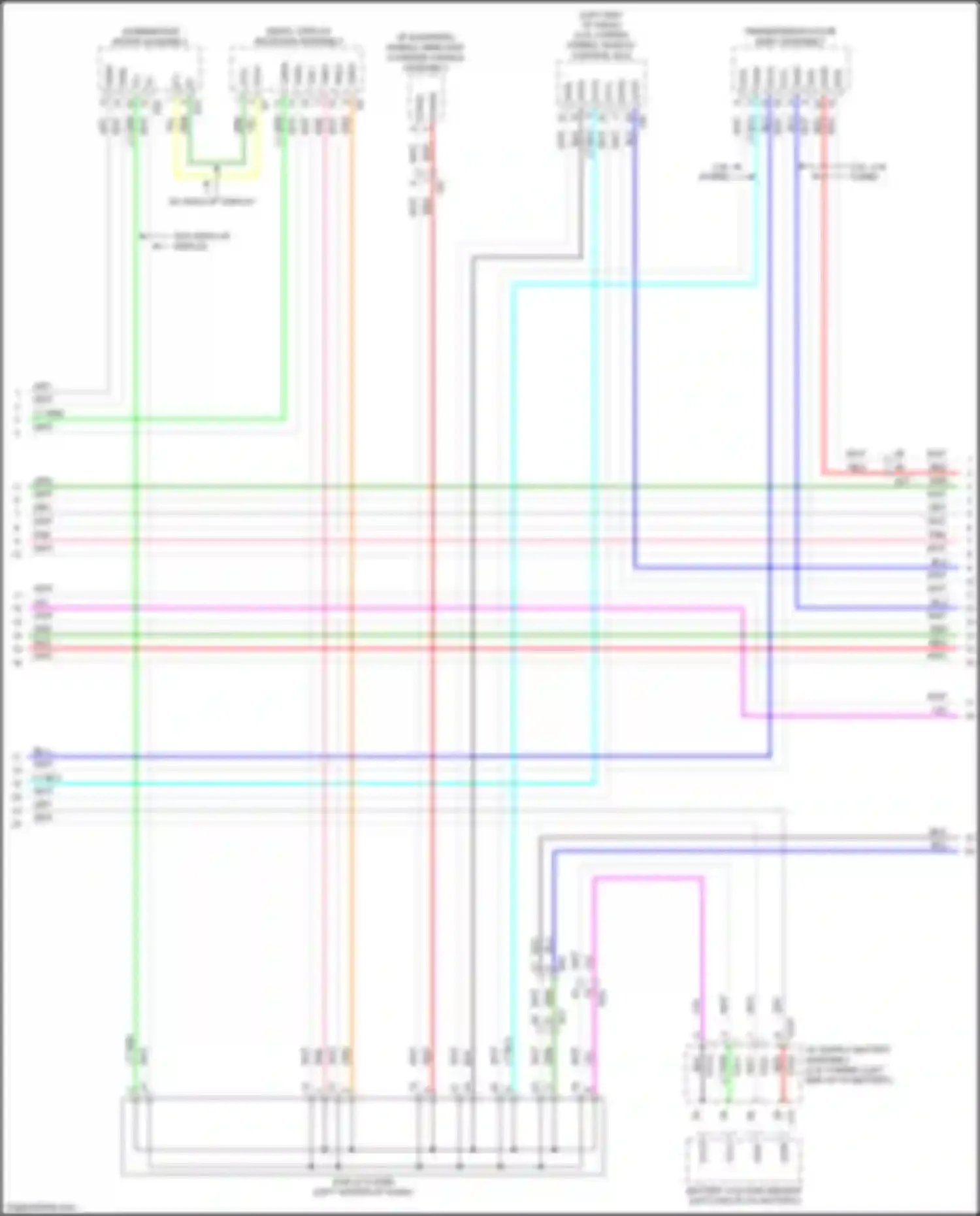 NX Lexus AZ20 (2021-2024): Computer data lines circuit (6 of 9)