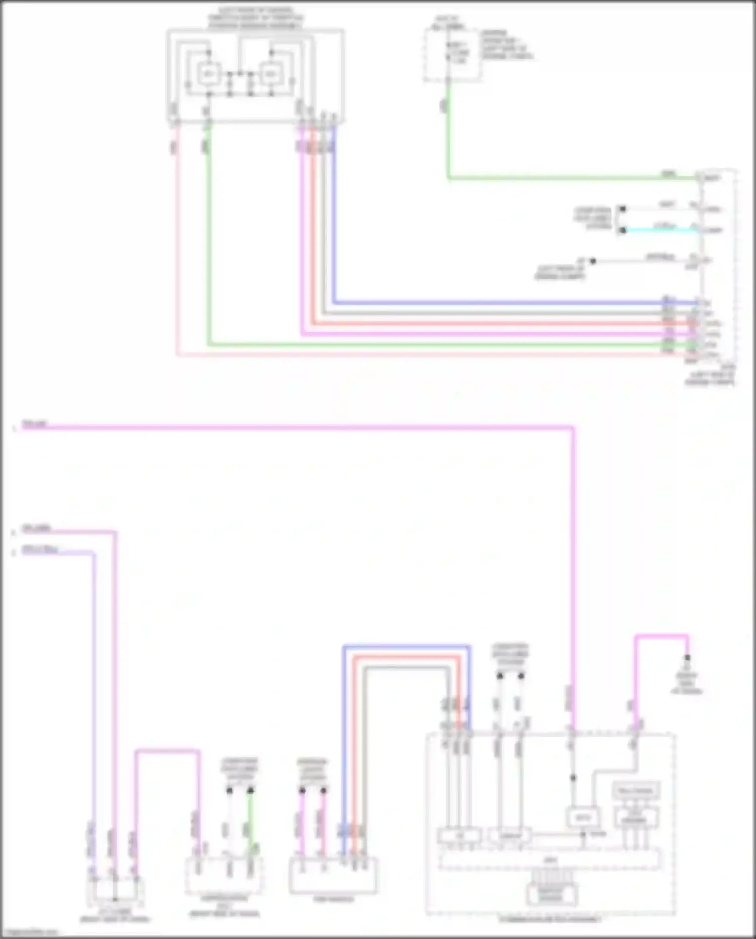 NX Lexus AZ20 (2021-2024): Cruise control circuit (3 of 3)