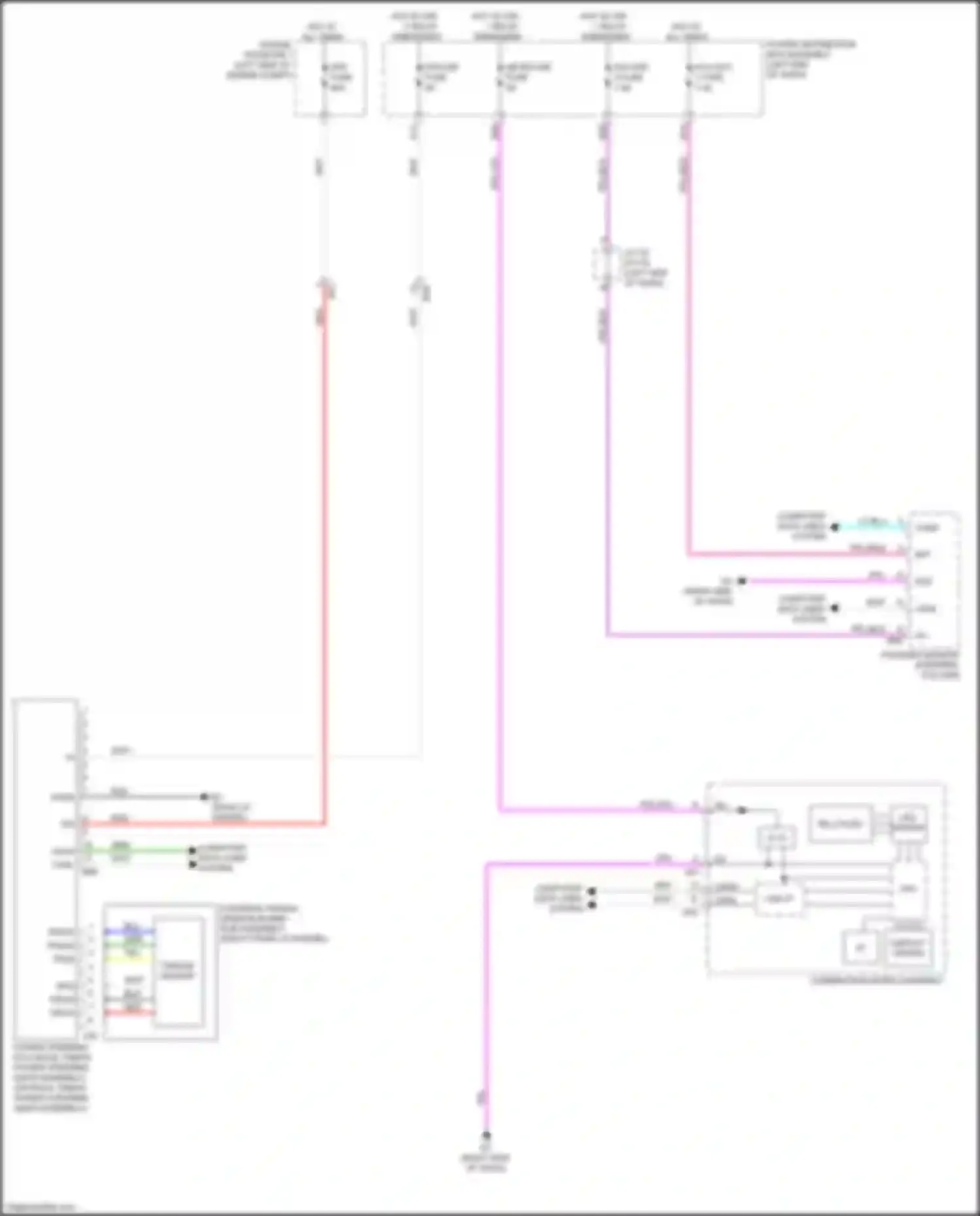 NX Lexus AZ20 (2021-2024): Electronic power steering circuit