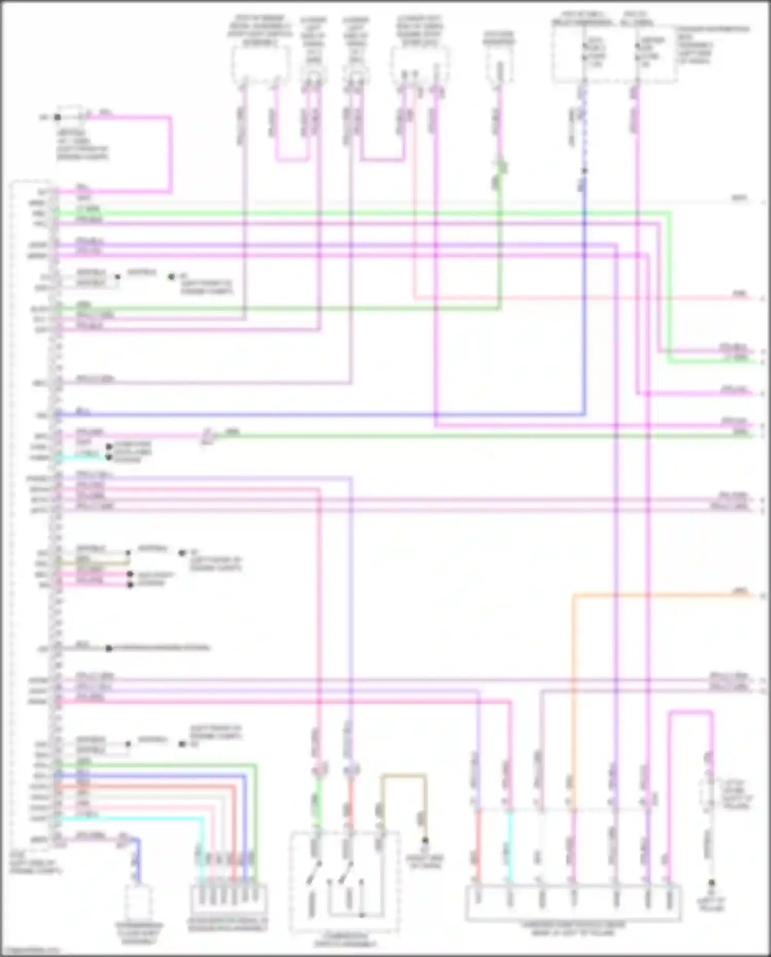 NX Lexus AZ20 (2021-2024): Wiring diagram engine performance 2.4l turbo (1 of 9)