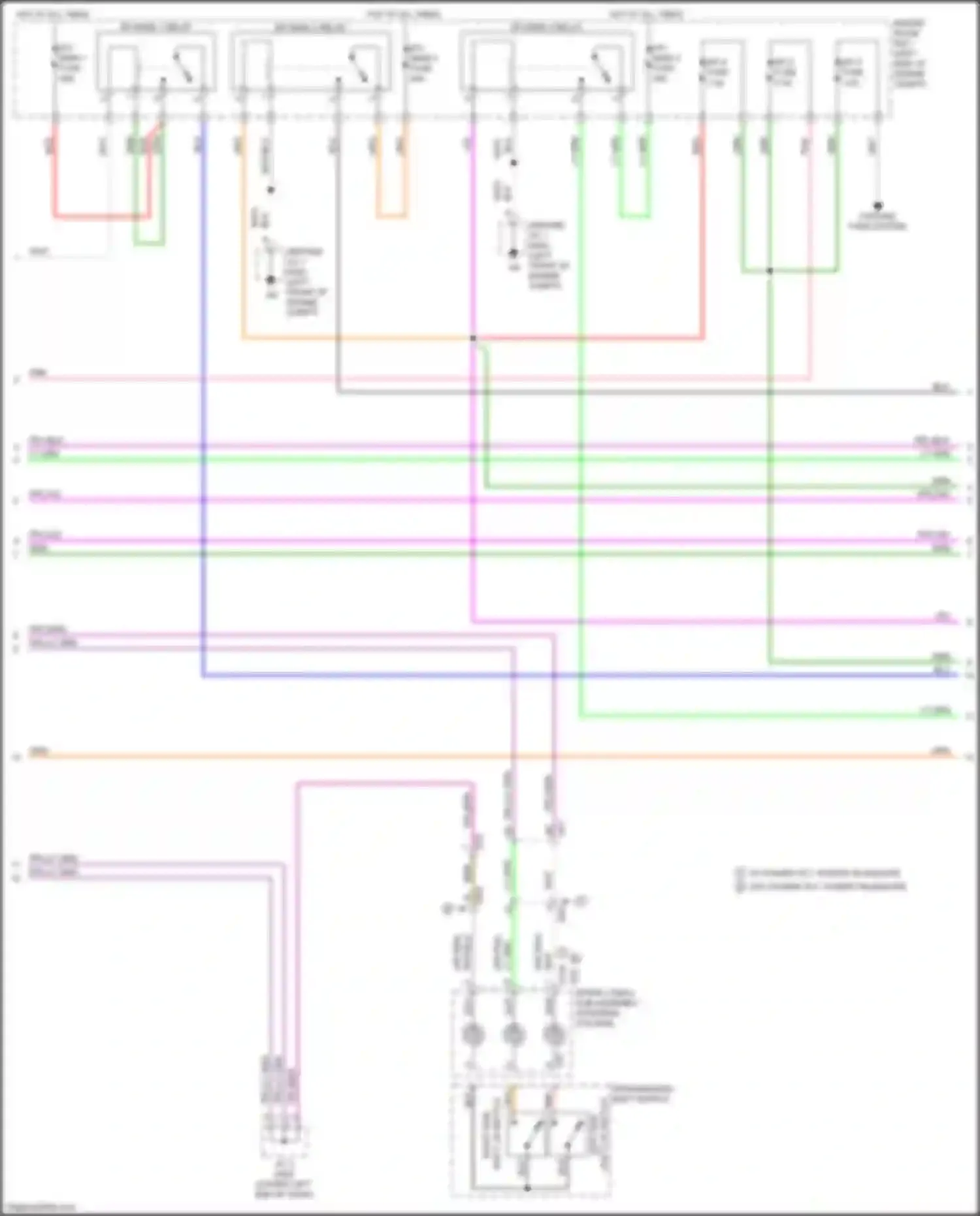 NX Lexus AZ20 (2021-2024): Wiring diagram engine performance 2.4l turbo (2 of 9)