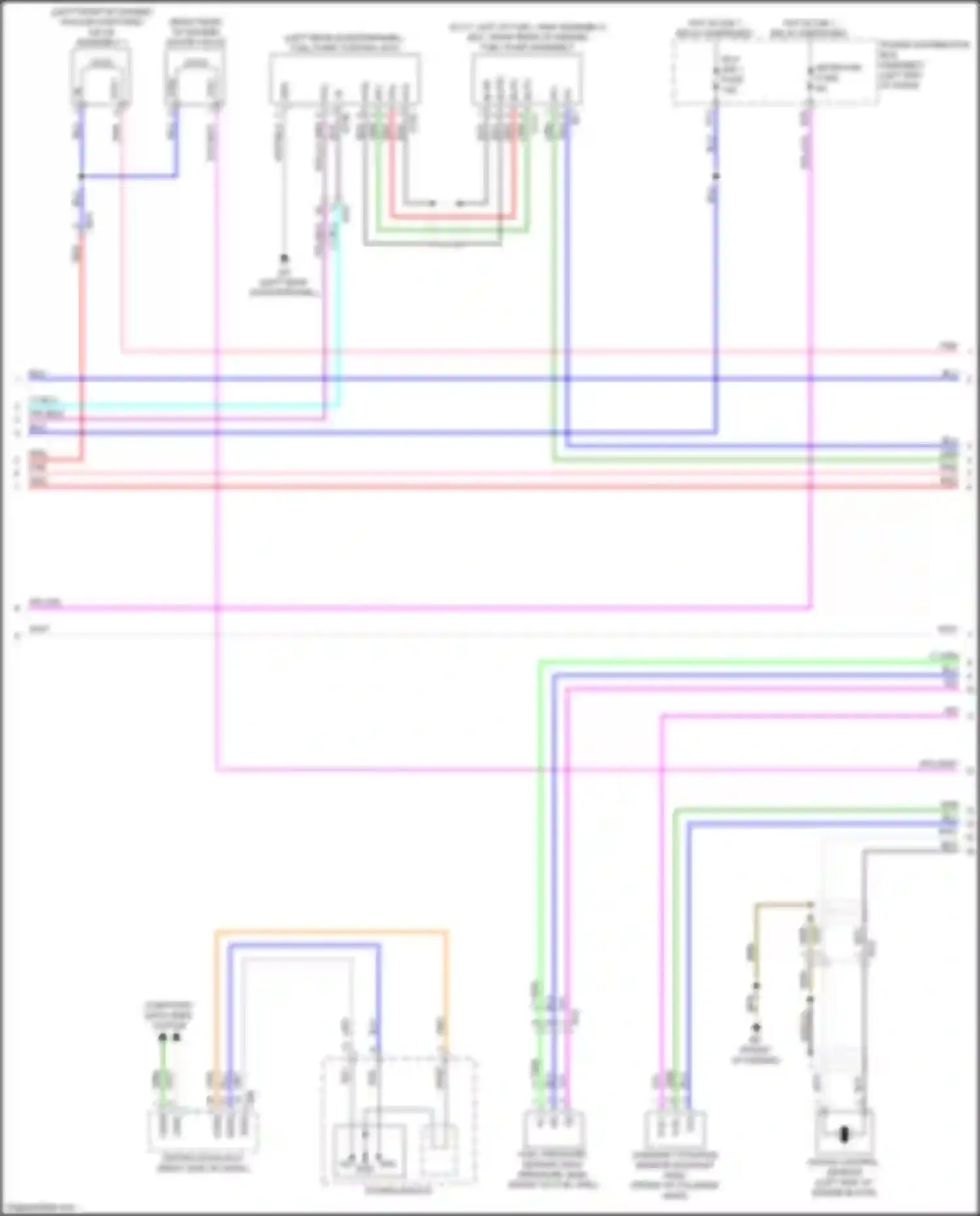 NX Lexus AZ20 (2021-2024): Wiring diagram engine performance 2.5l hybrid, engine controls circuit (3 of 7)
