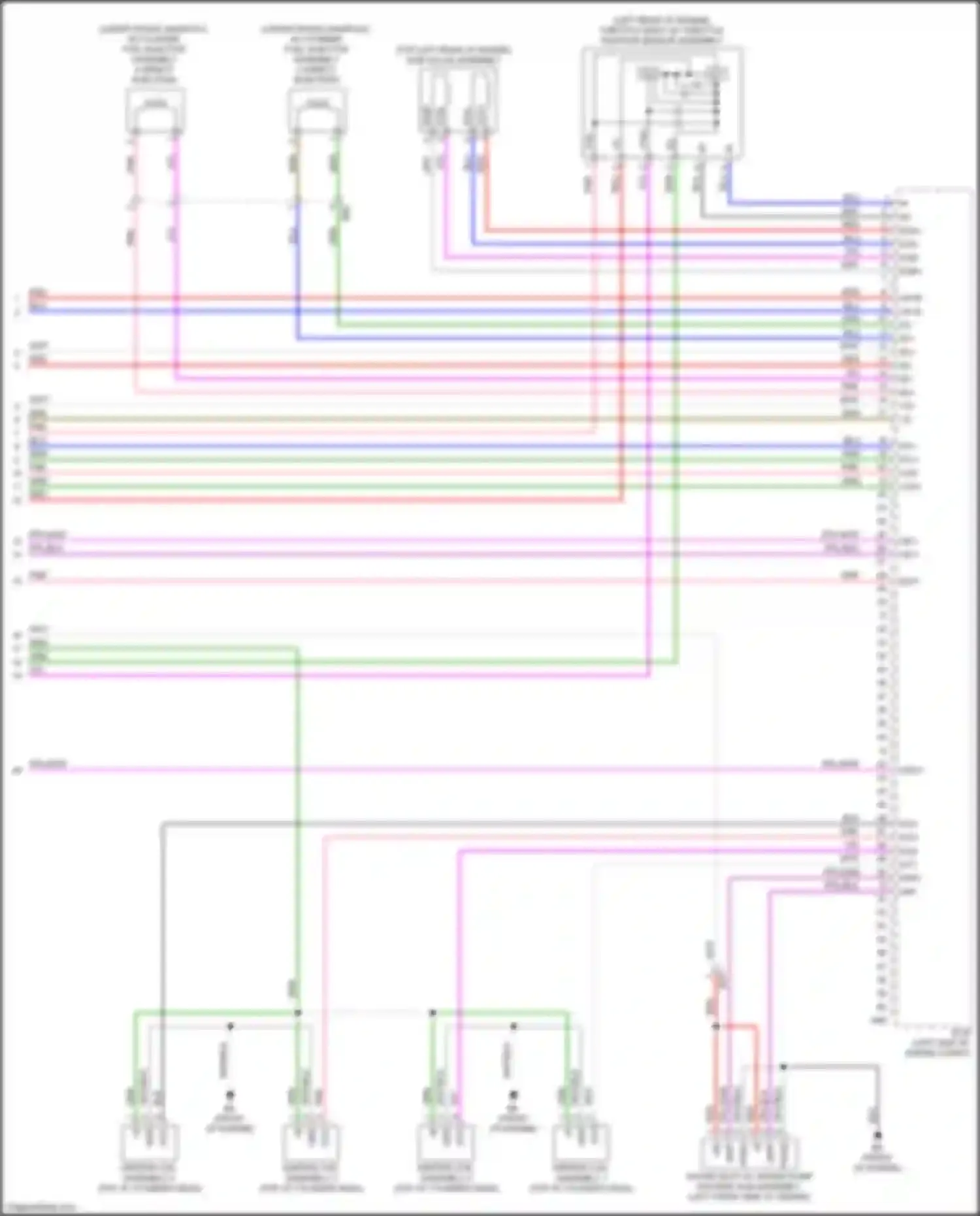 NX Lexus AZ20 (2021-2024): Wiring diagram engine performance 2.5l hybrid, engine controls circuit (7 of 7)