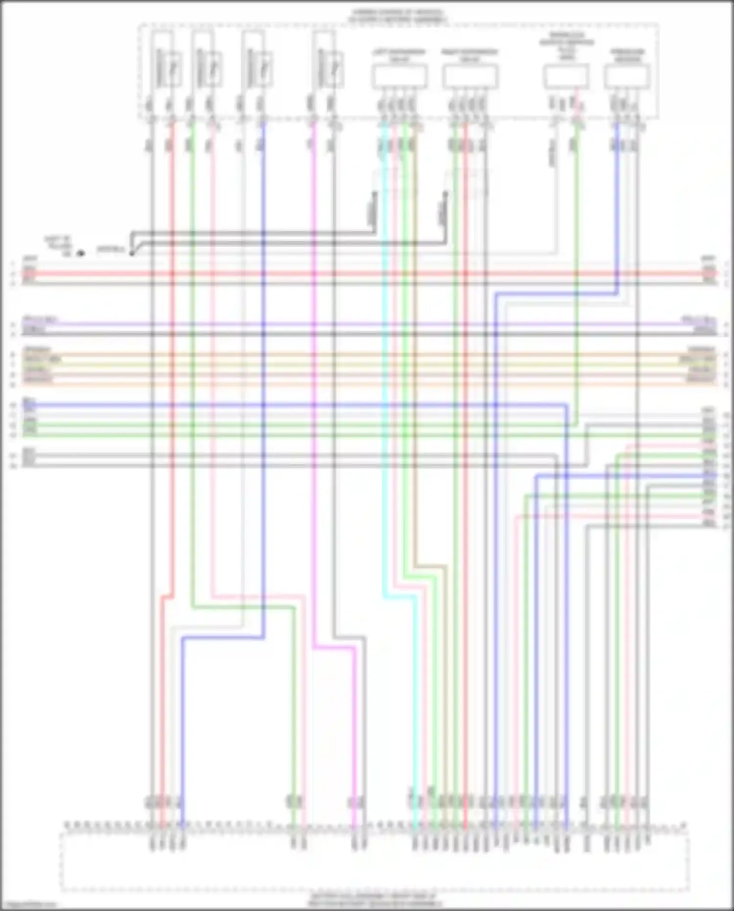 NX Lexus AZ20 (2021-2024): Wiring diagram engine performance 2.5l hybrid, hybrid system circuit (11 of 13)