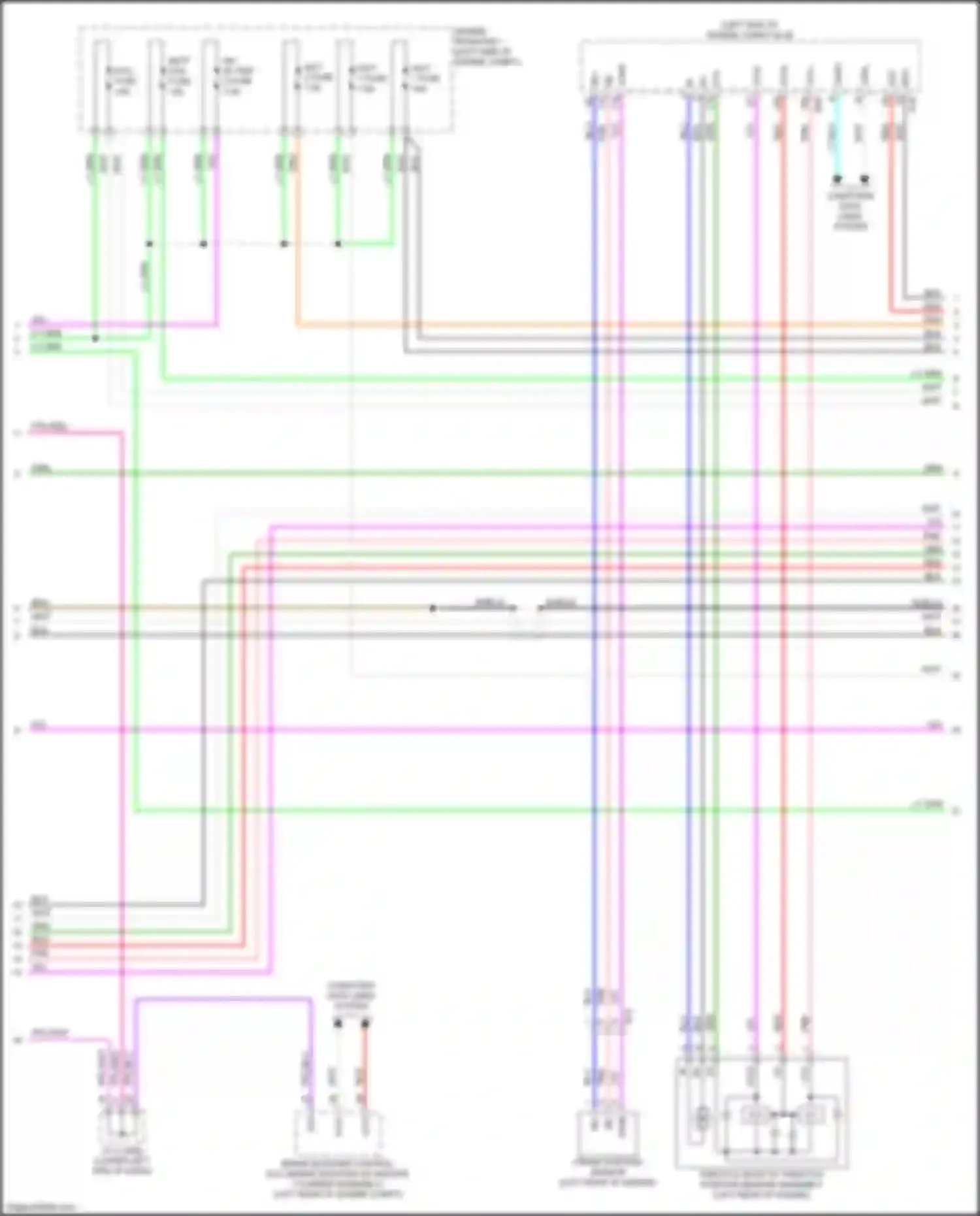 NX Lexus AZ20 (2021-2024): Wiring diagram engine performance 2.5l hybrid, hybrid system circuit (2 of 9)