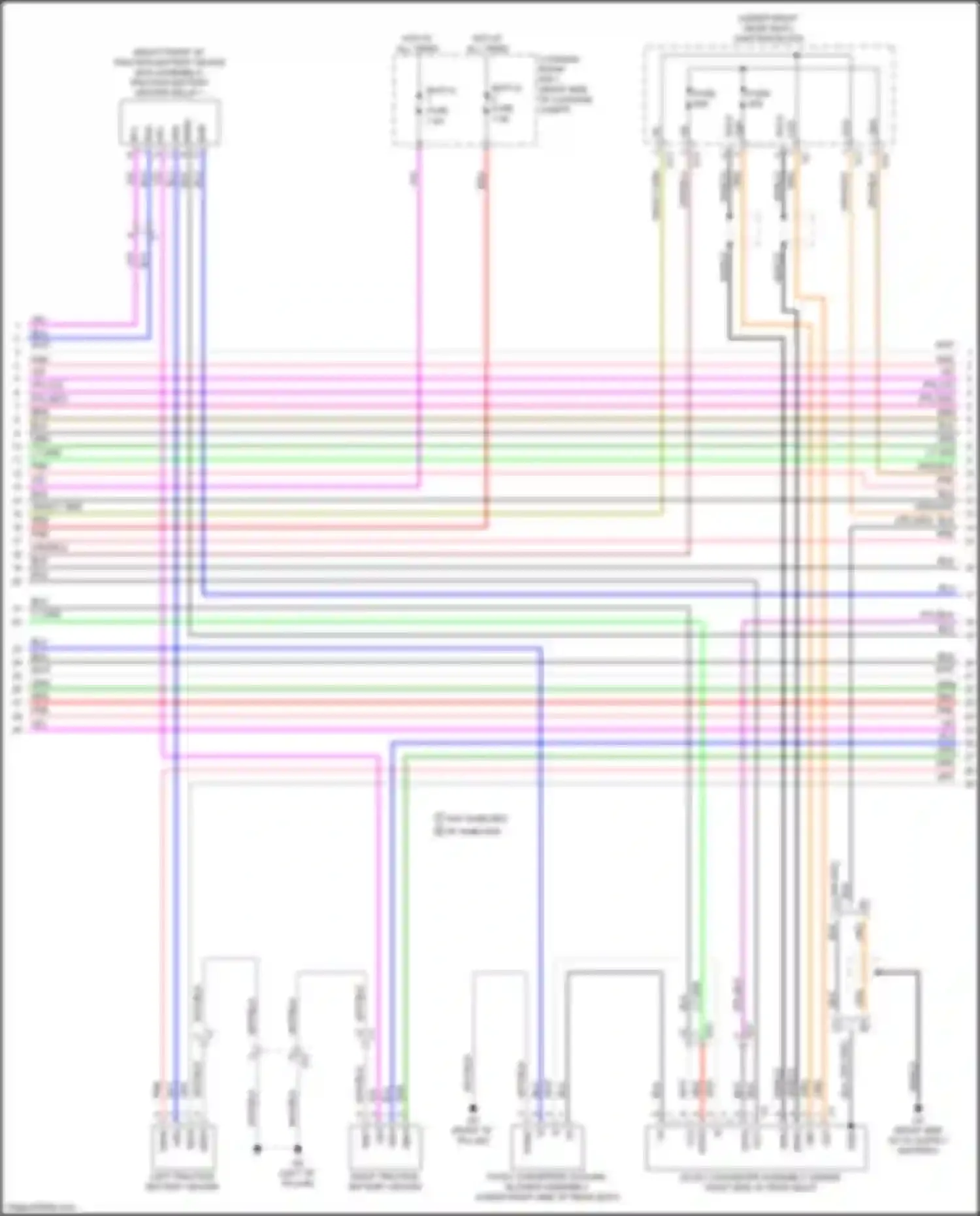 NX Lexus AZ20 (2021-2024): Wiring diagram engine performance 2.5l hybrid, hybrid system circuit (3 of 13)