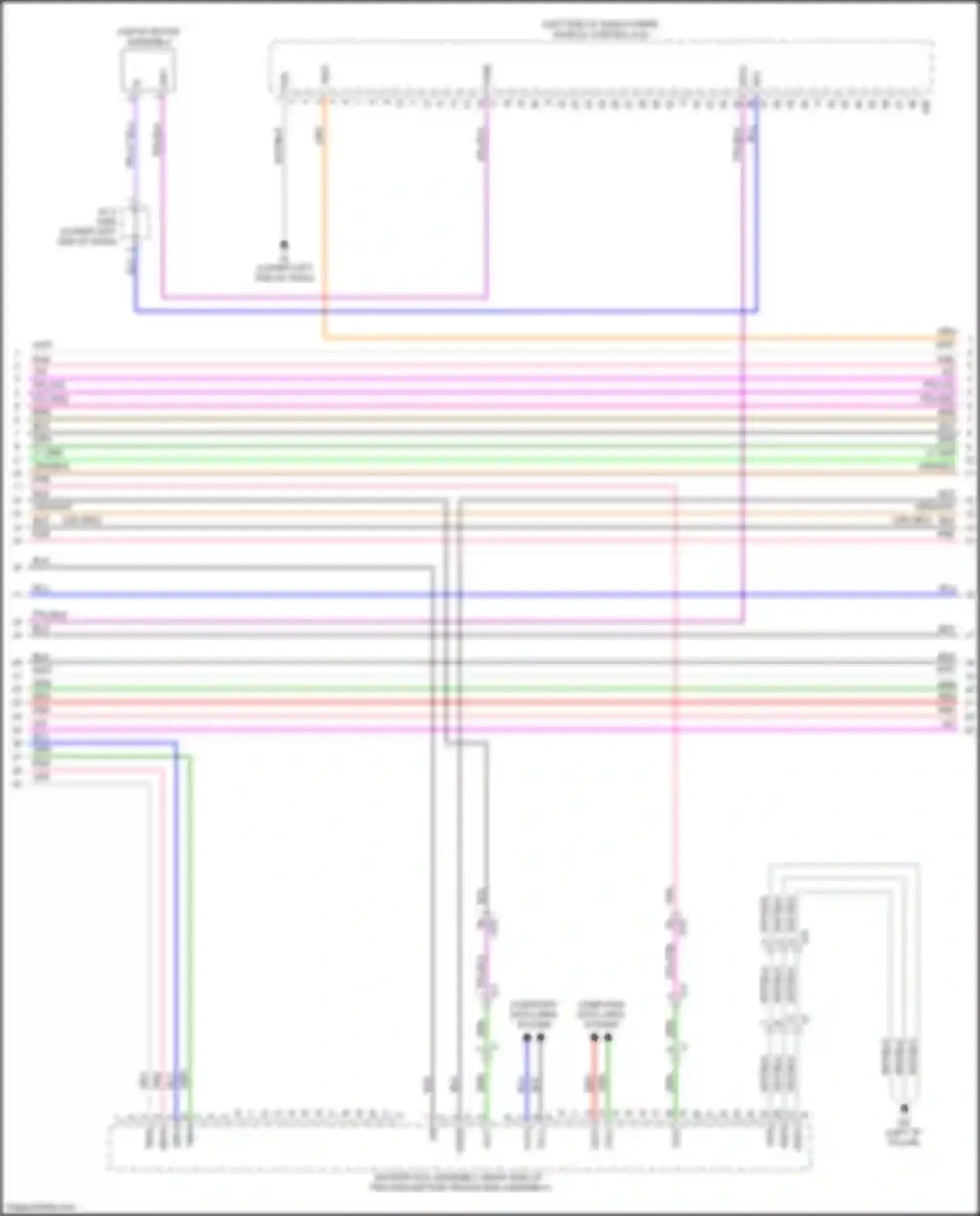 NX Lexus AZ20 (2021-2024): Wiring diagram engine performance 2.5l hybrid, hybrid system circuit (4 of 13)