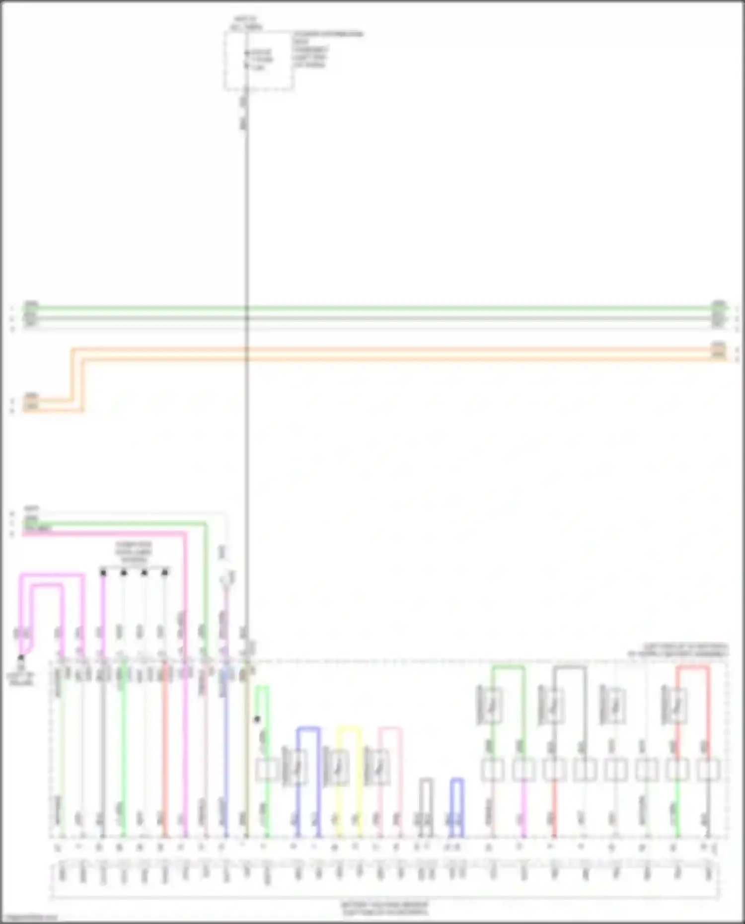 NX Lexus AZ20 (2021-2024): Wiring diagram engine performance 2.5l hybrid, hybrid system circuit (8 of 9)