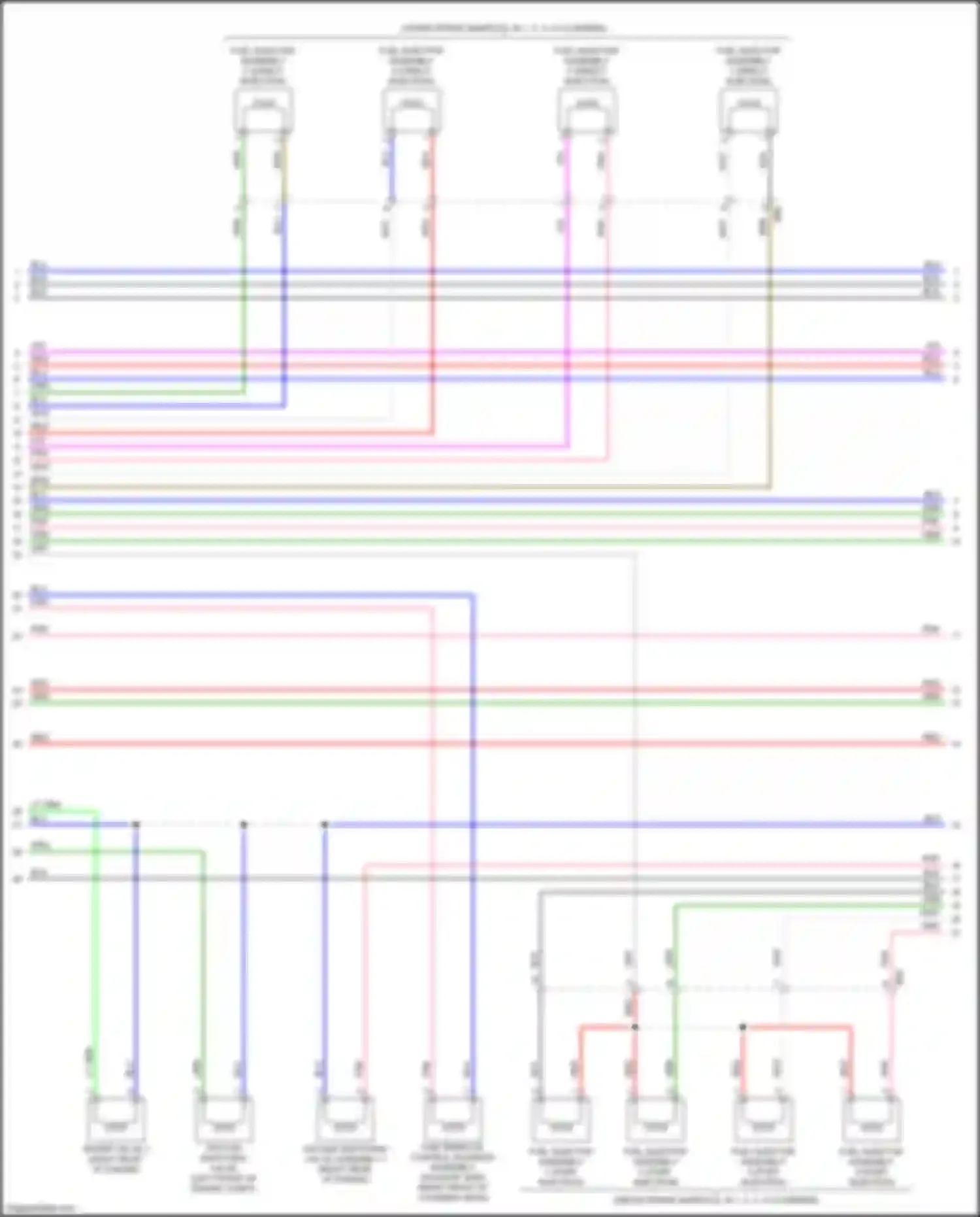 NX Lexus AZ20 (2021-2024): Wiring diagram engine performance 2.5l (2 of 10)