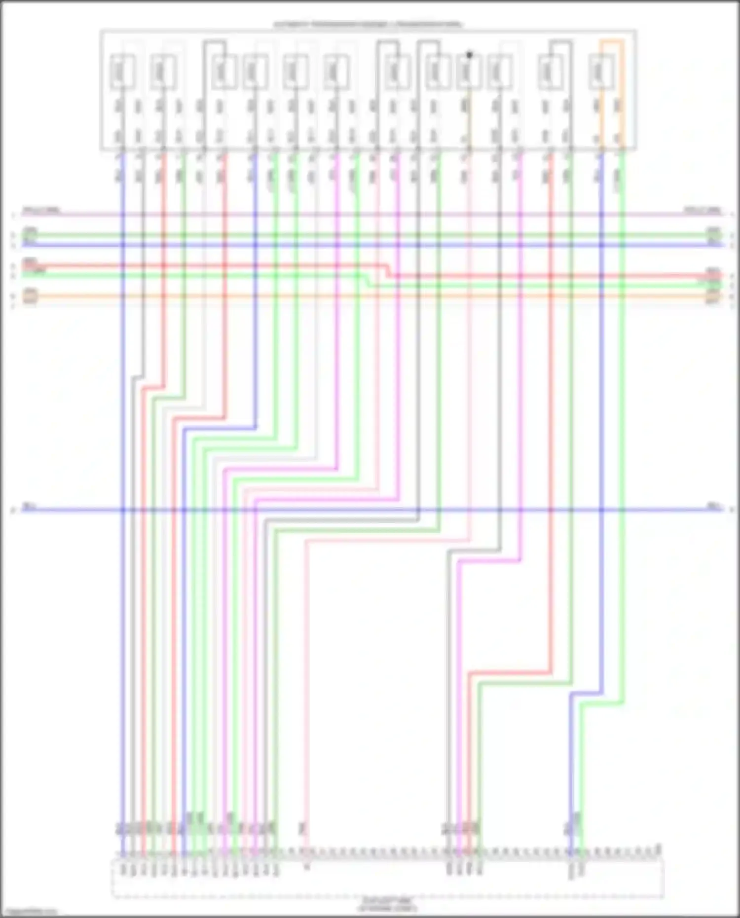 NX Lexus AZ20 (2021-2024): Wiring diagram engine performance 2.5l (7 of 10)