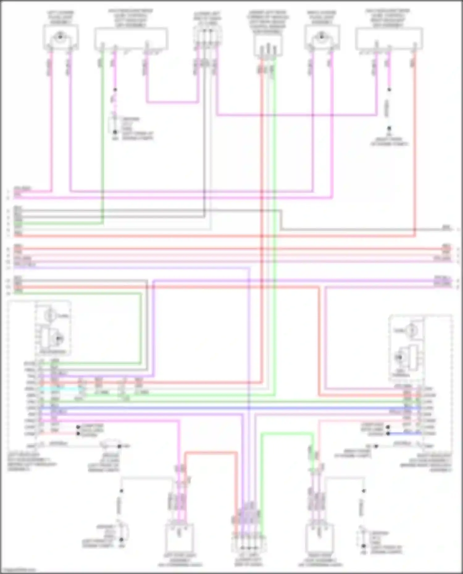 NX Lexus AZ20 (2021-2024): Exterior lamps circuit (3 of 5)