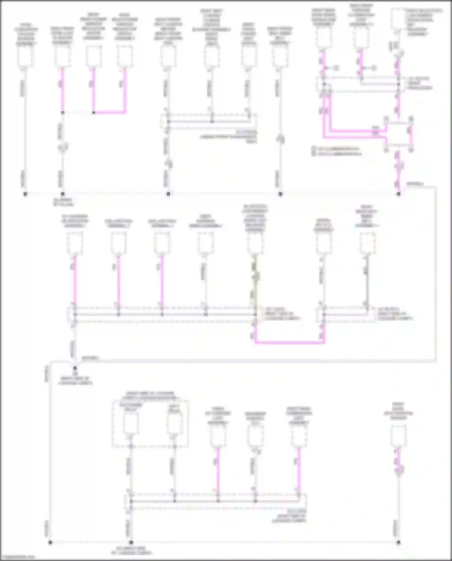 NX Lexus AZ20 (2021-2024): Ground distribution circuit (6 of 8)