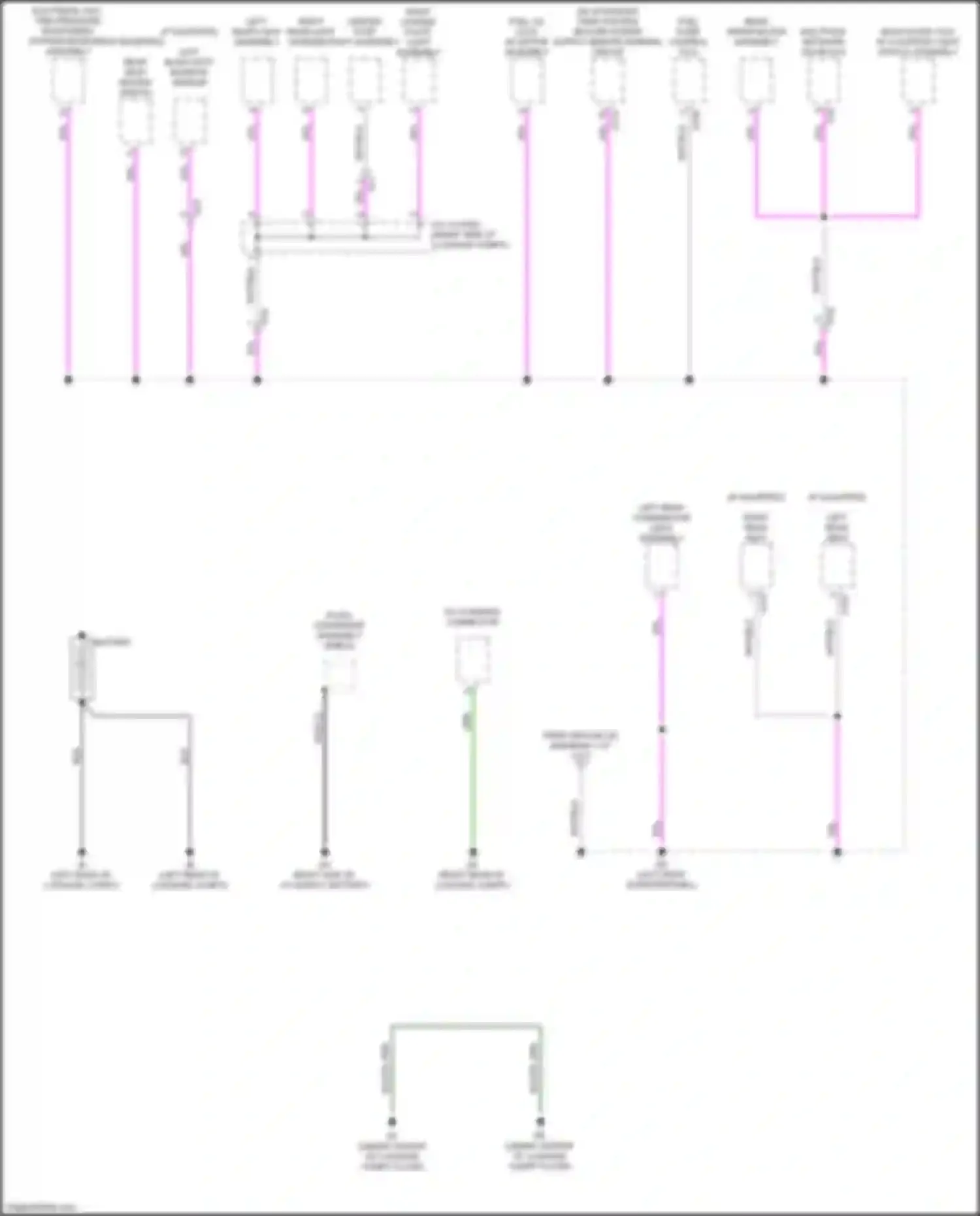 NX Lexus AZ20 (2021-2024): Ground distribution circuit (8 of 8)