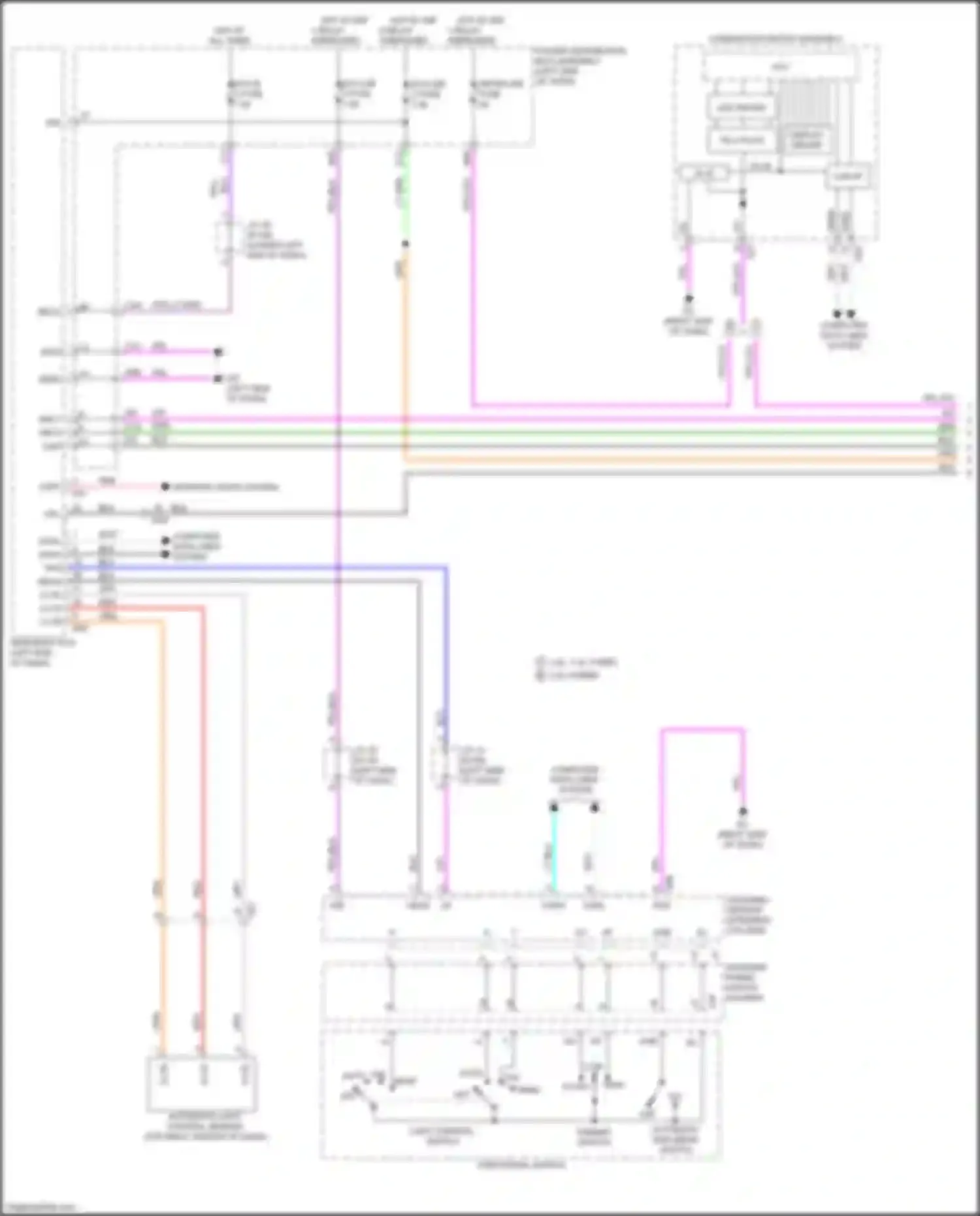 NX Lexus AZ20 (2021-2024): Headlights circuit (1 of 3)