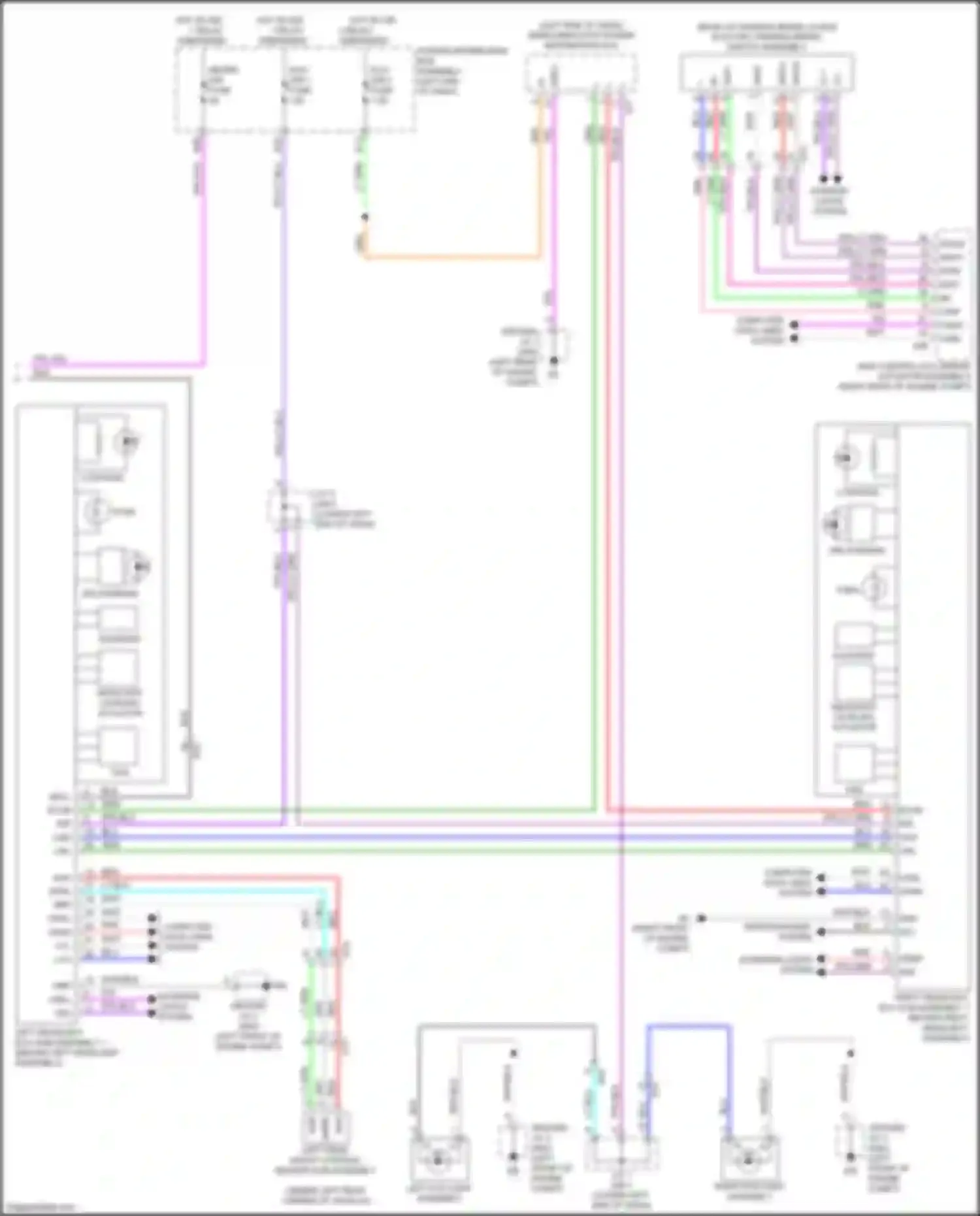 NX Lexus AZ20 (2021-2024): Headlights circuit, w/ headlight beam level (2 of 2)