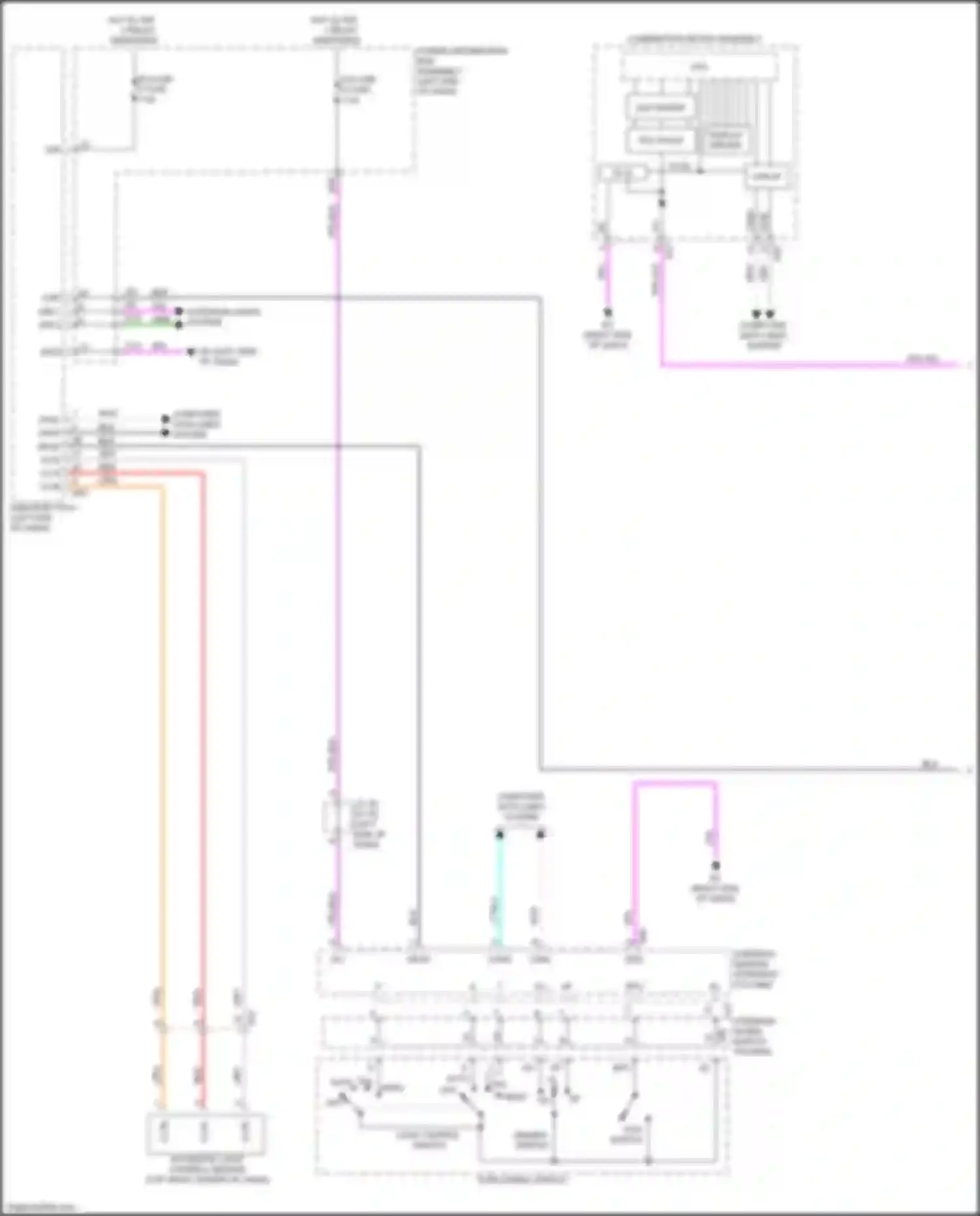 NX Lexus AZ20 (2021-2024): Headlights circuit, w/o headlight beam level (1 of 2)