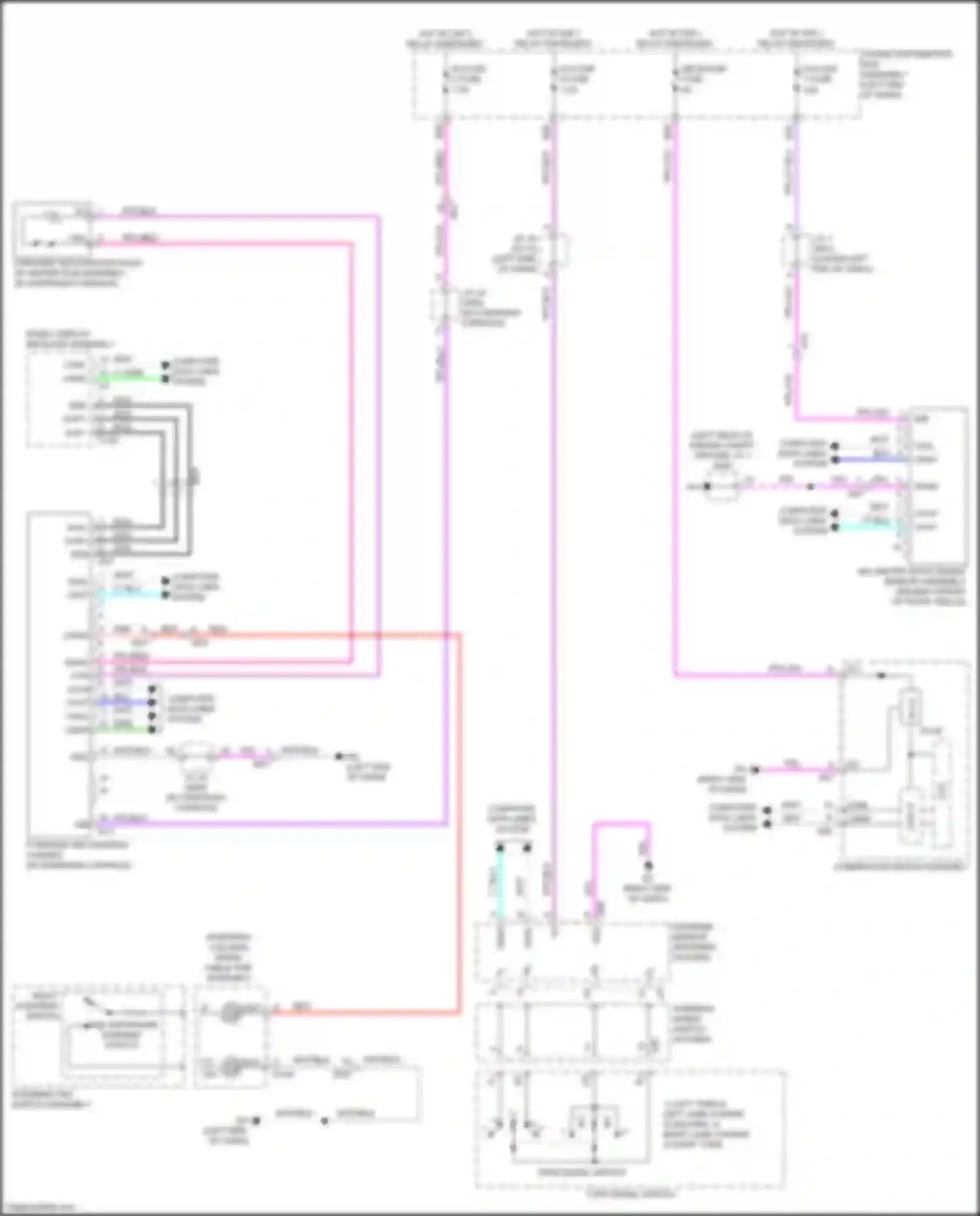 NX Lexus AZ20 (2021-2024): Lane departure warning circuit