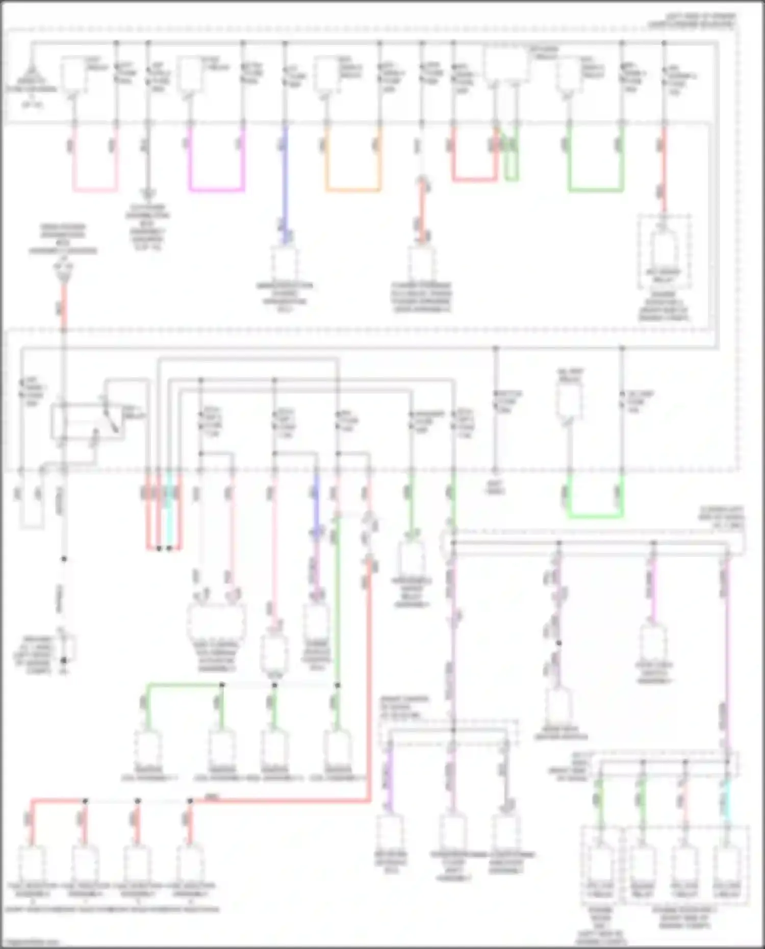 NX Lexus AZ20 (2021-2024): Power distribution circuit (4 of 10)