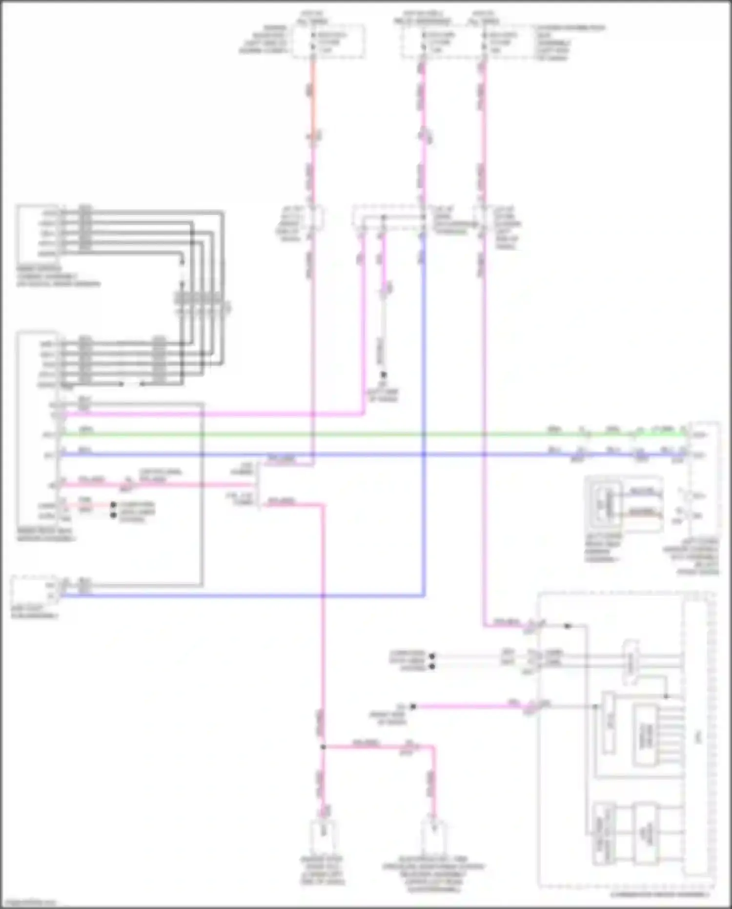 NX Lexus AZ20 (2021-2024): Electrochromic mirror circuit