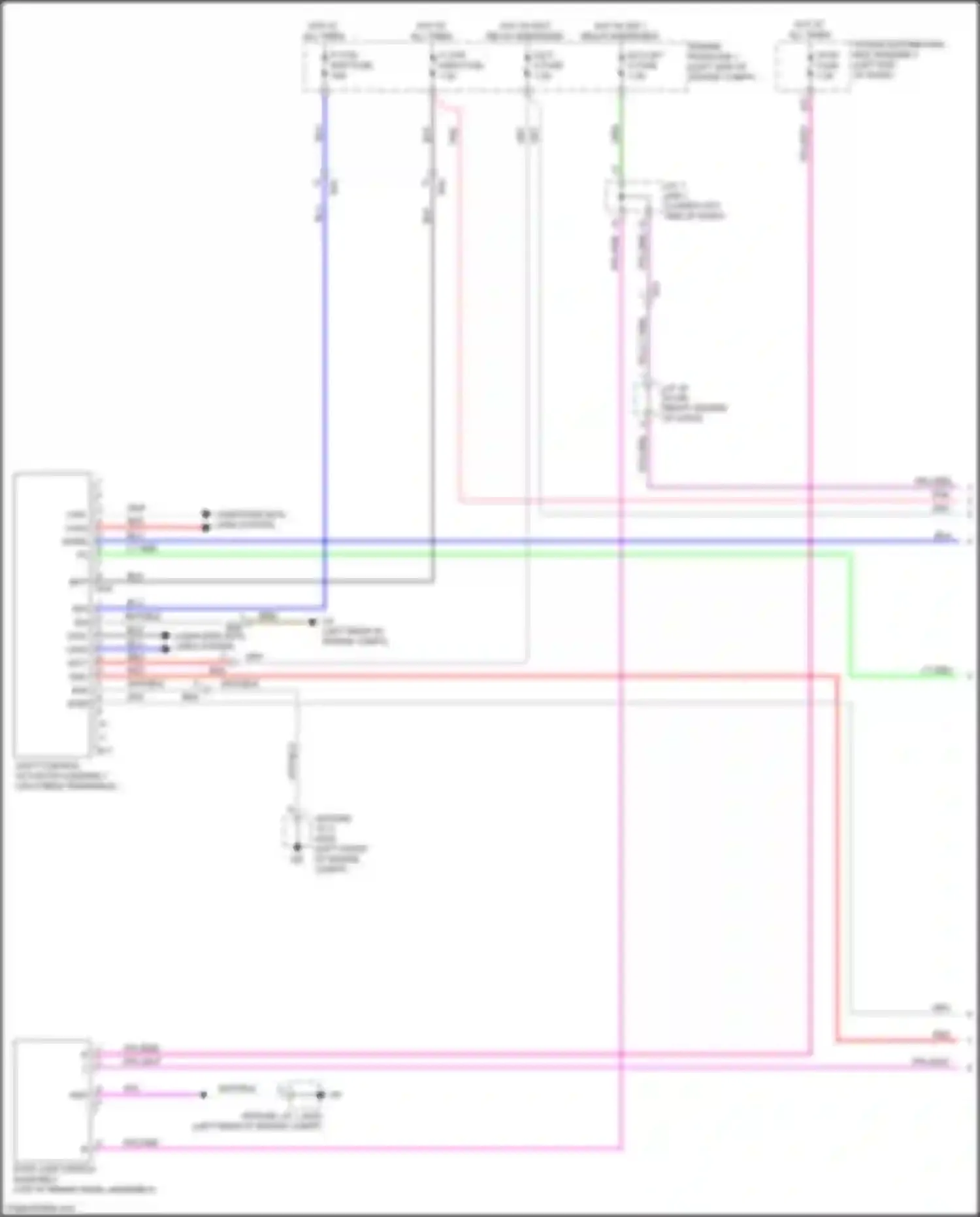 NX Lexus AZ20 (2021-2024): Shift interlock circuit (1 of 2)