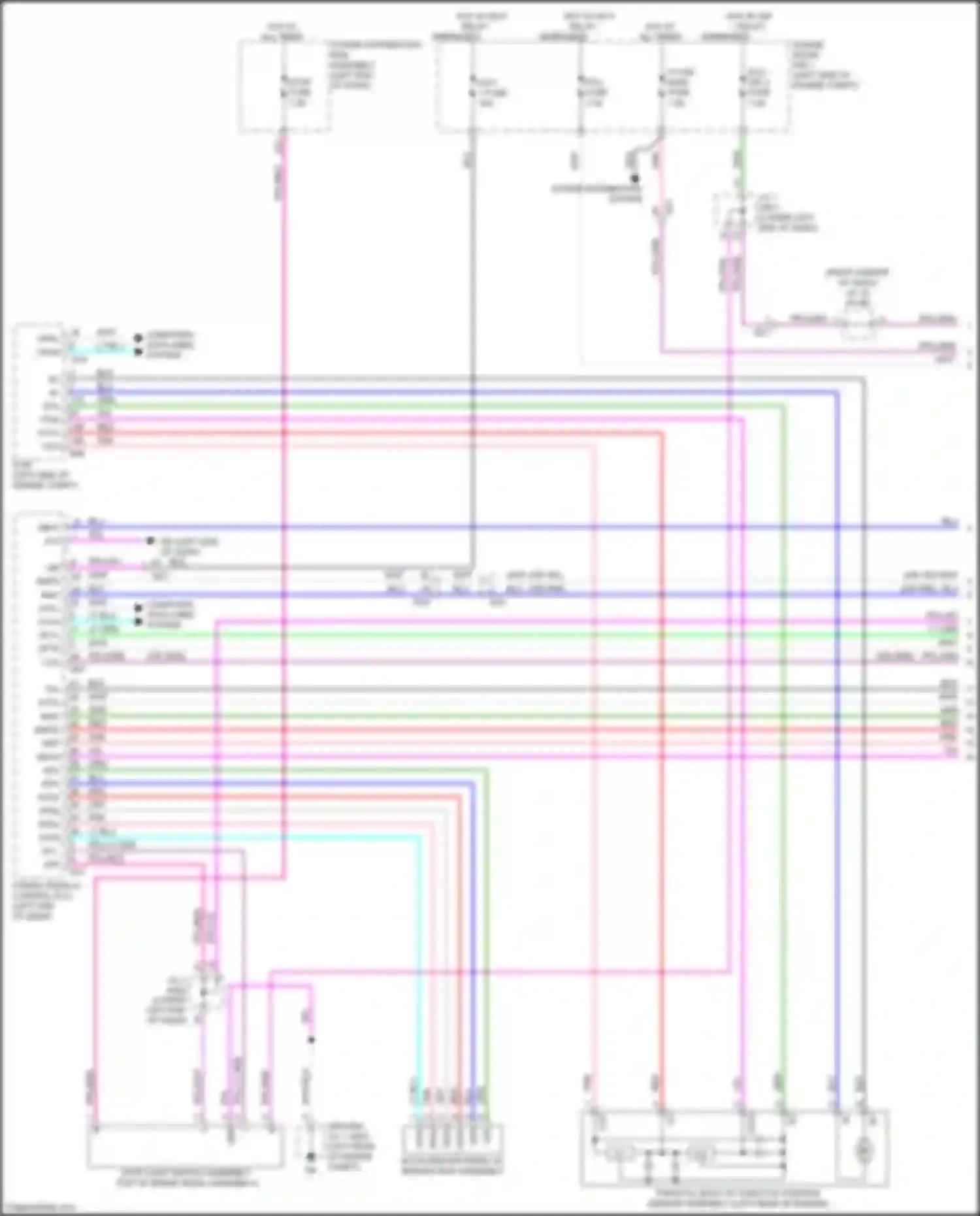 NX Lexus AZ20 (2021-2024): Transmission circuit (1 of 3)