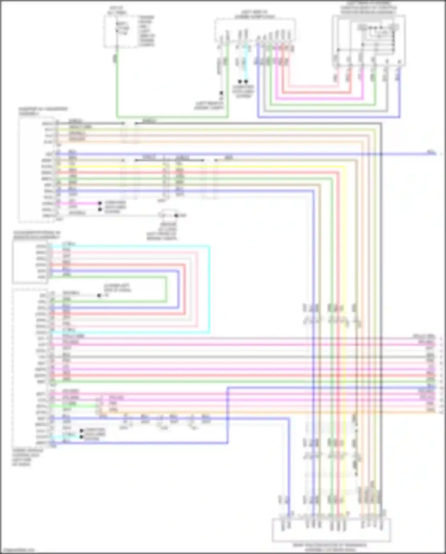 NX Lexus AZ20 (2021-2024): Transmission circuit (1 of 4)