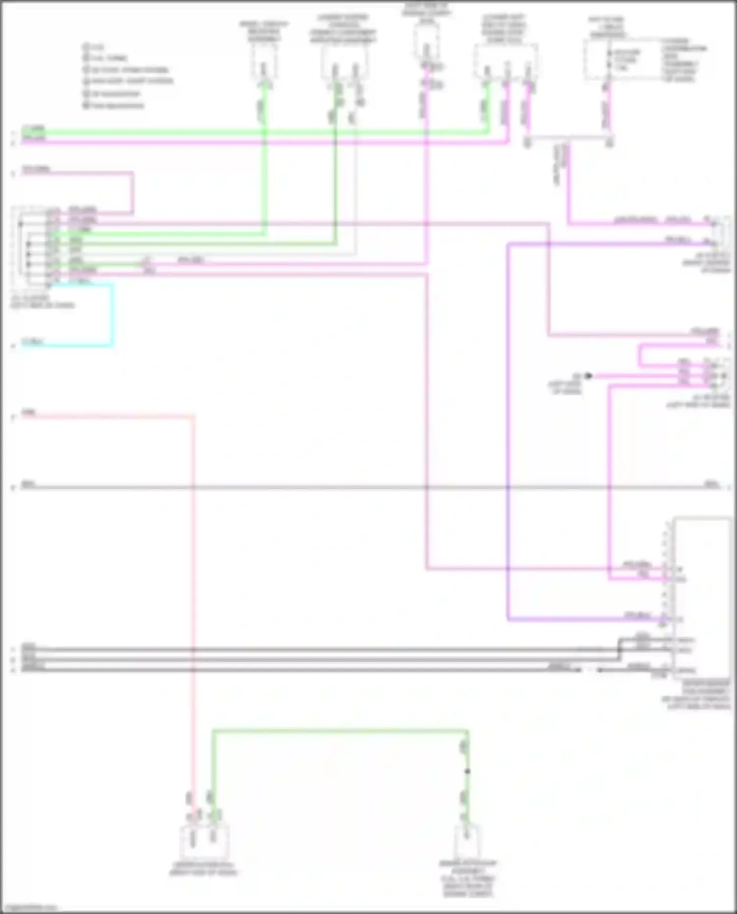 Wiring diagram 2.5l, 2.4l turbo for Lexus NX AZ20 (2021-2024) (7 of 7)