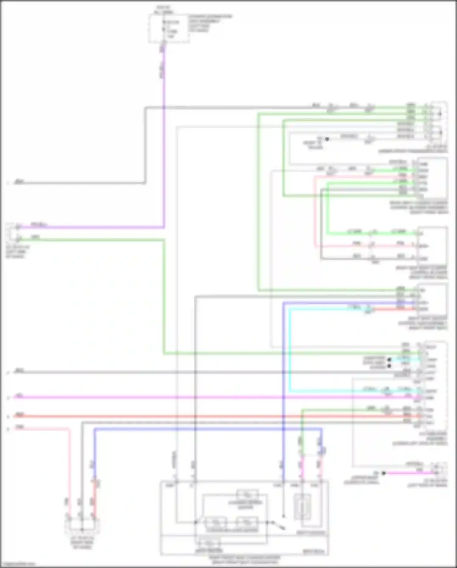 Wiring diagram bfb- for Lexus NX AZ20 (2021-2024) (2 of 2)