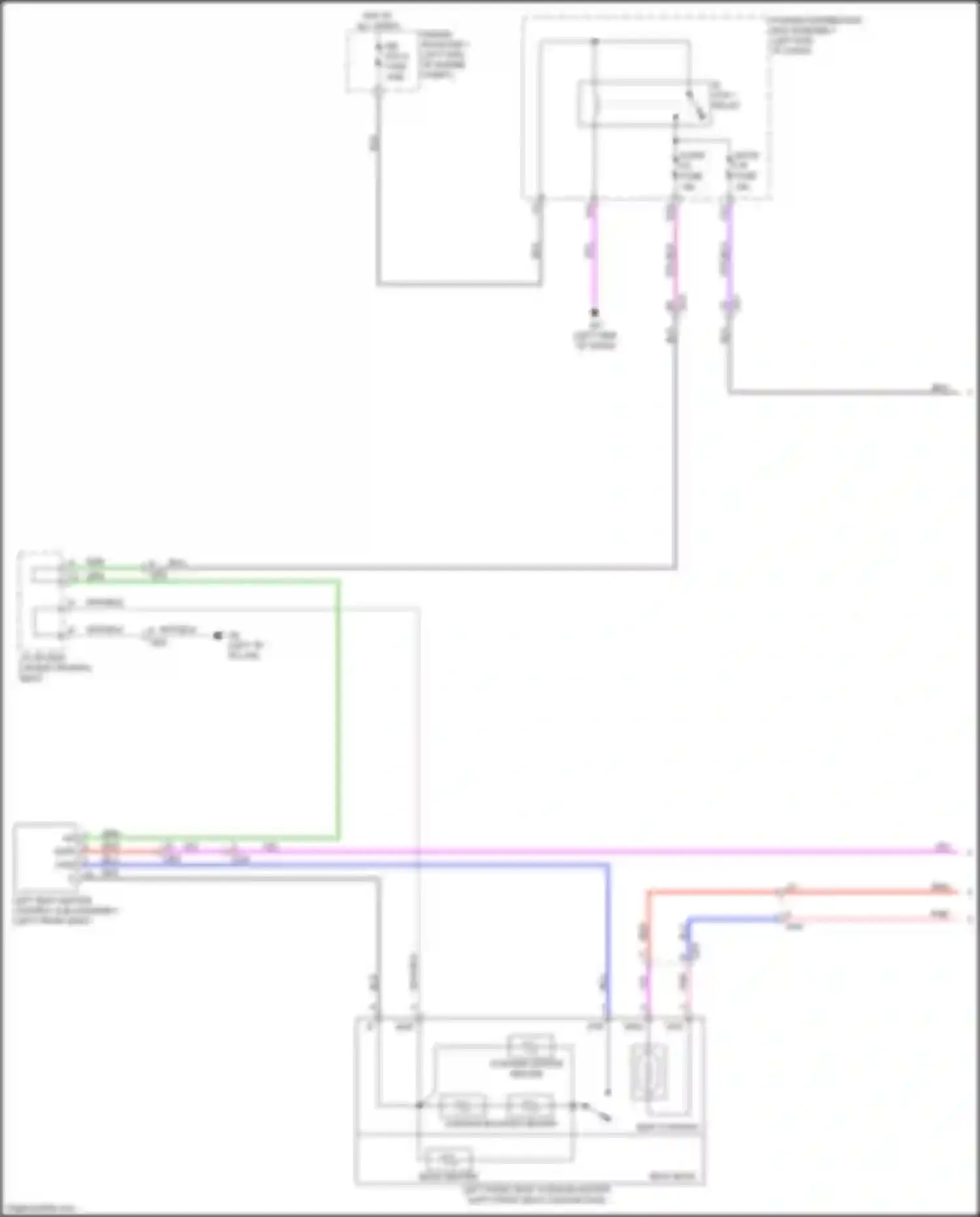 Wiring diagram blk for Lexus NX AZ20 (2021-2024) (161 of 225)