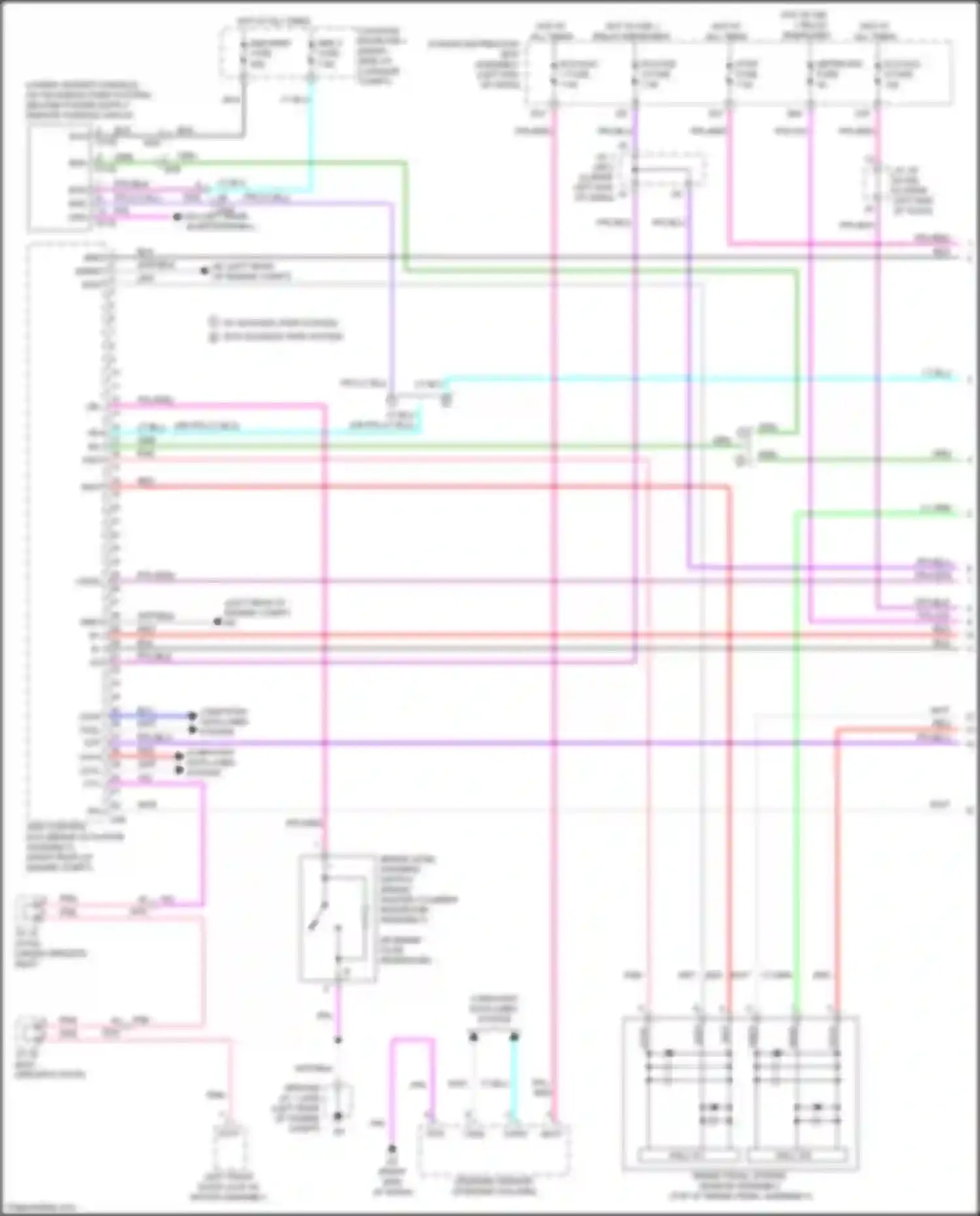 Wiring diagram blk for Lexus NX AZ20 (2021-2024) (201 of 225)