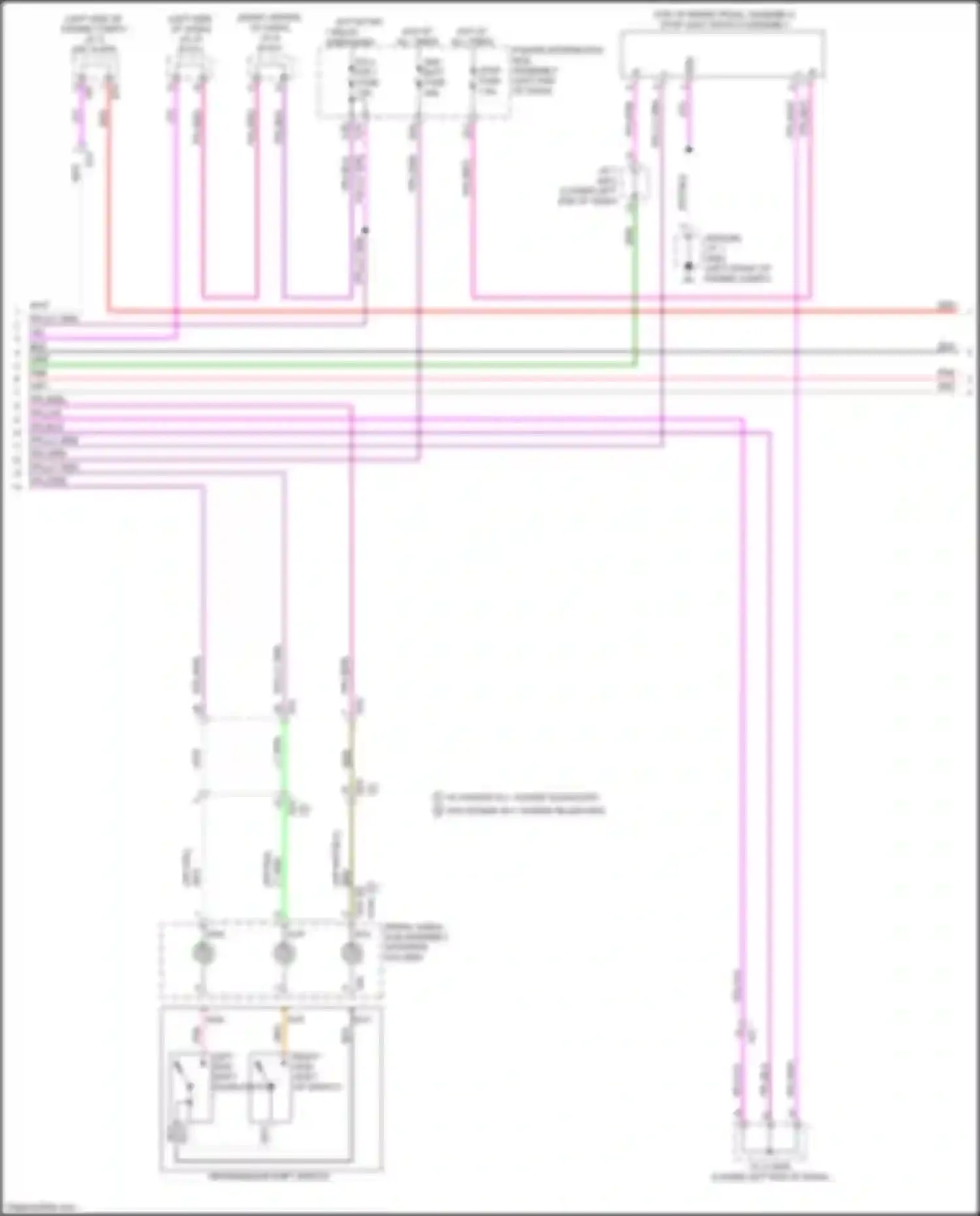 Wiring diagram blk for Lexus NX AZ20 (2021-2024) (55 of 225)