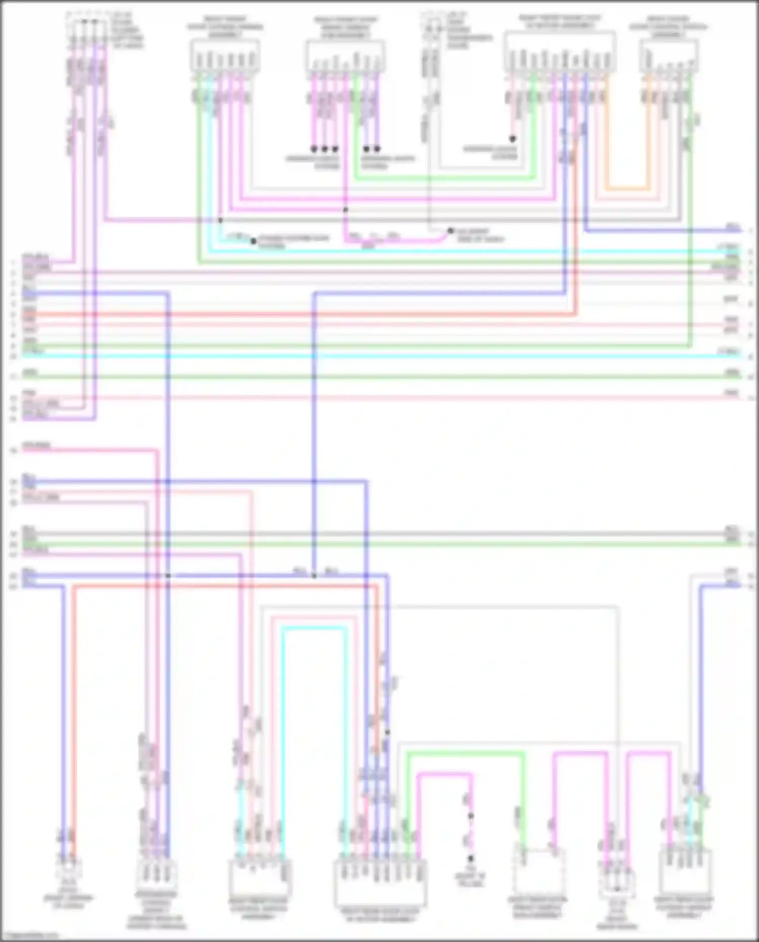Wiring diagram blu for Lexus NX AZ20 (2021-2024) (73 of 208)