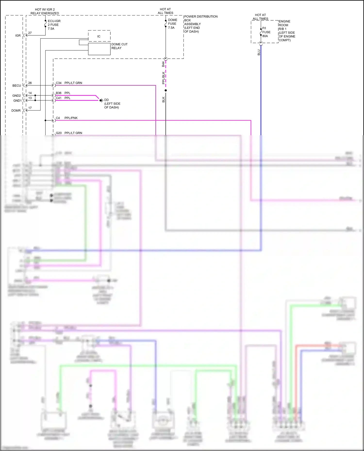 Wiring diagram computer data lines system for Lexus NX AZ20 (2021-2024) (61 of 139)