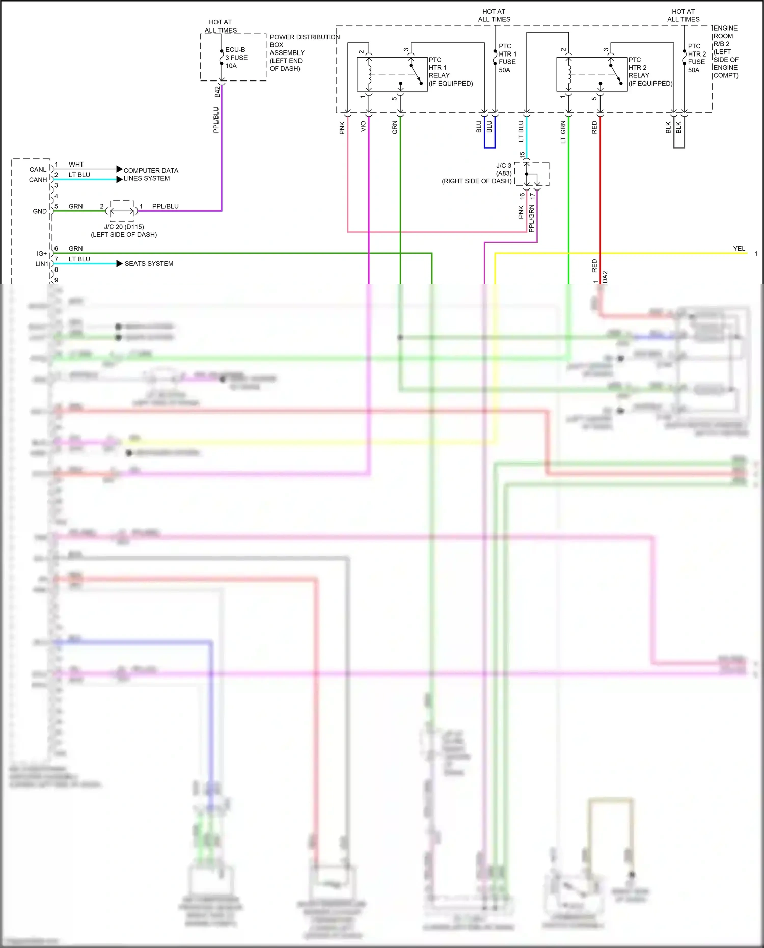 Wiring diagram computer data lines system for Lexus NX AZ20 (2021-2024) (71 of 139)