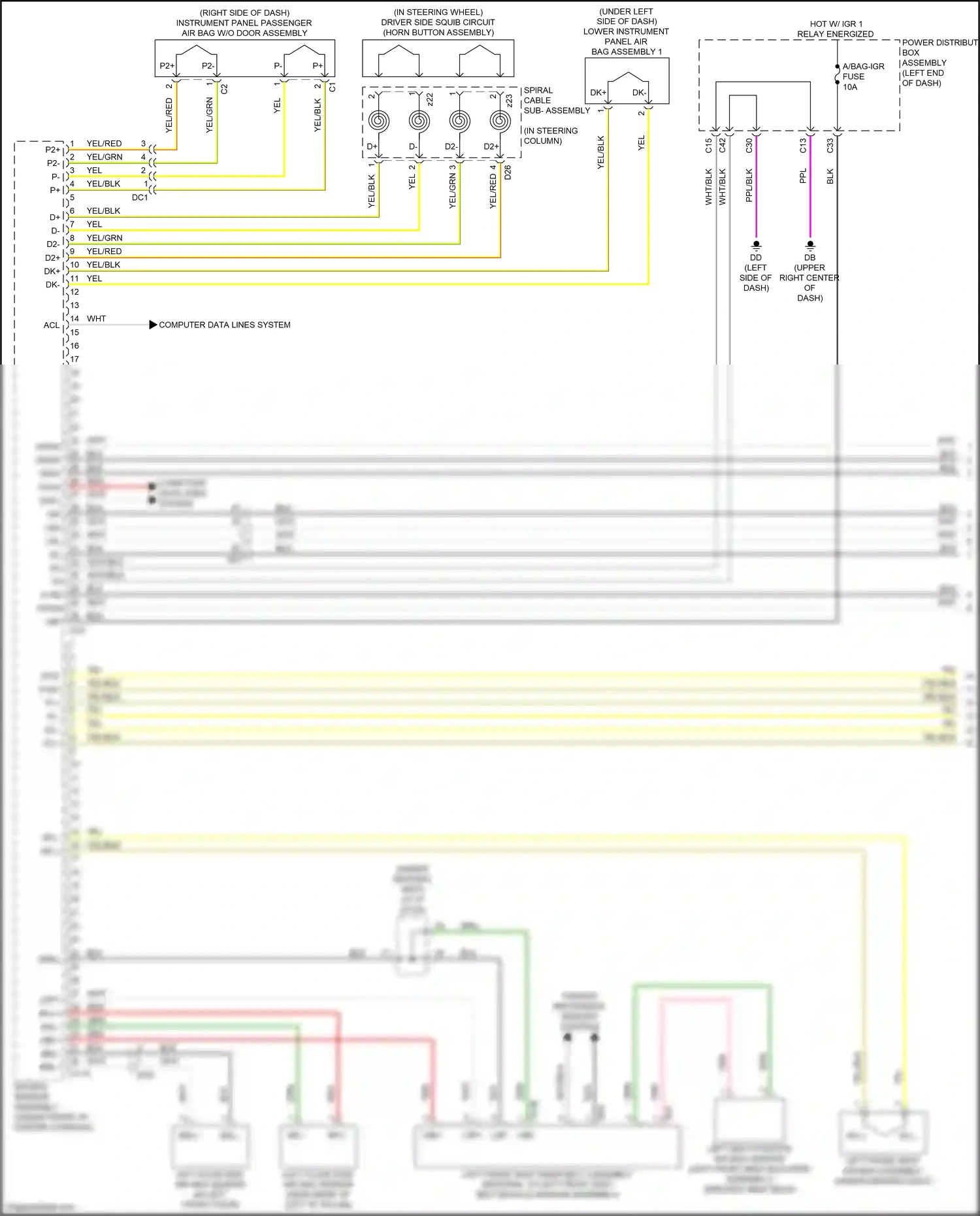 Wiring diagram computer data lines system for Lexus NX AZ20 (2021-2024) (29 of 139)