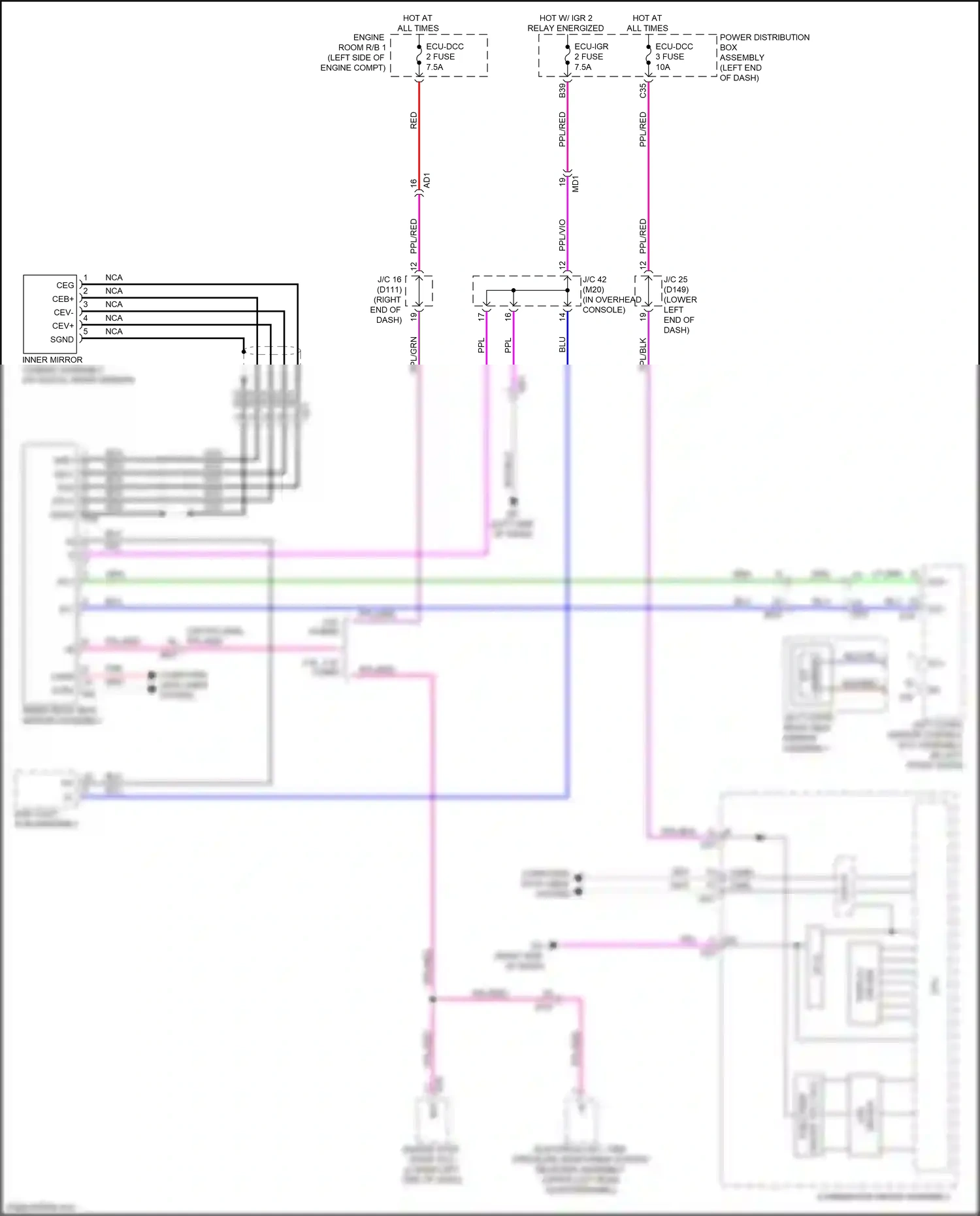 Wiring diagram computer data lines system for Lexus NX AZ20 (2021-2024) (82 of 139)