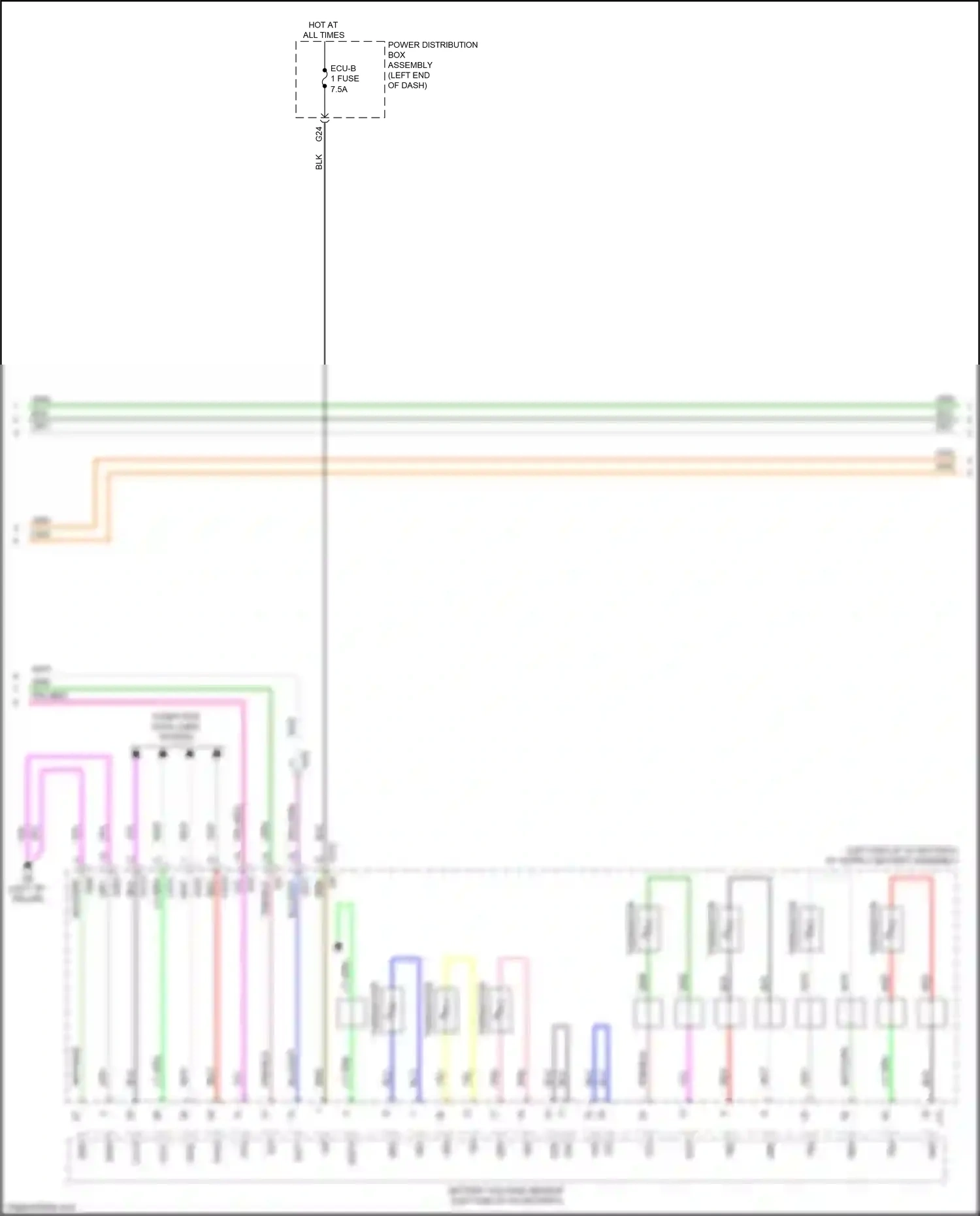 Wiring diagram computer data lines system for Lexus NX AZ20 (2021-2024) (110 of 139)