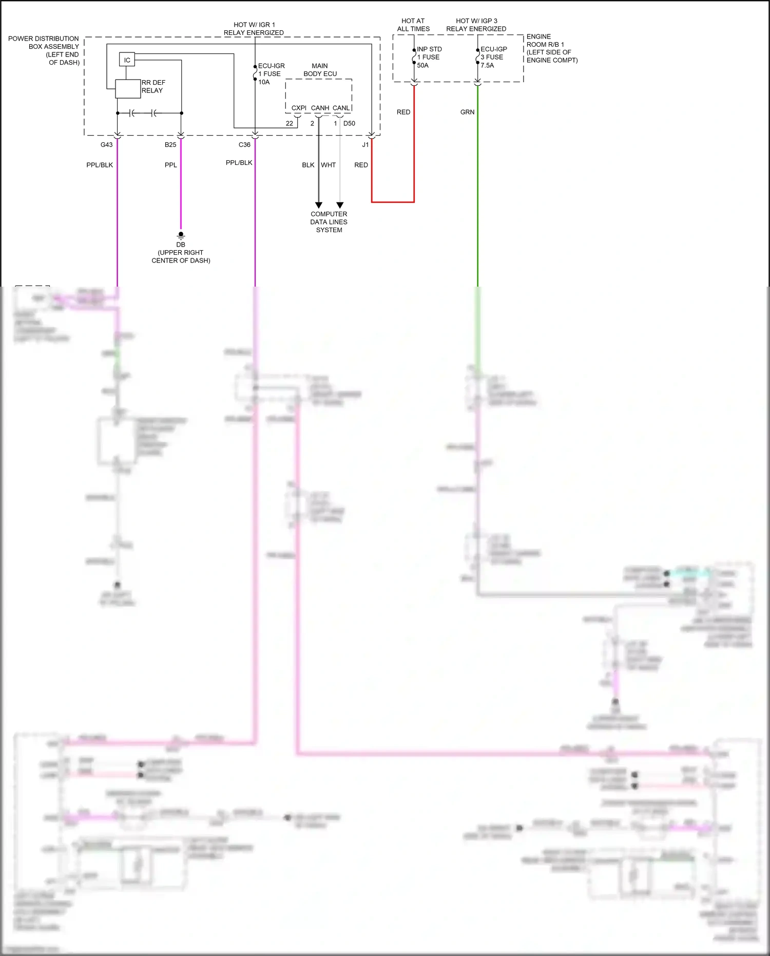 Wiring diagram computer data lines system for Lexus NX AZ20 (2021-2024) (88 of 139)