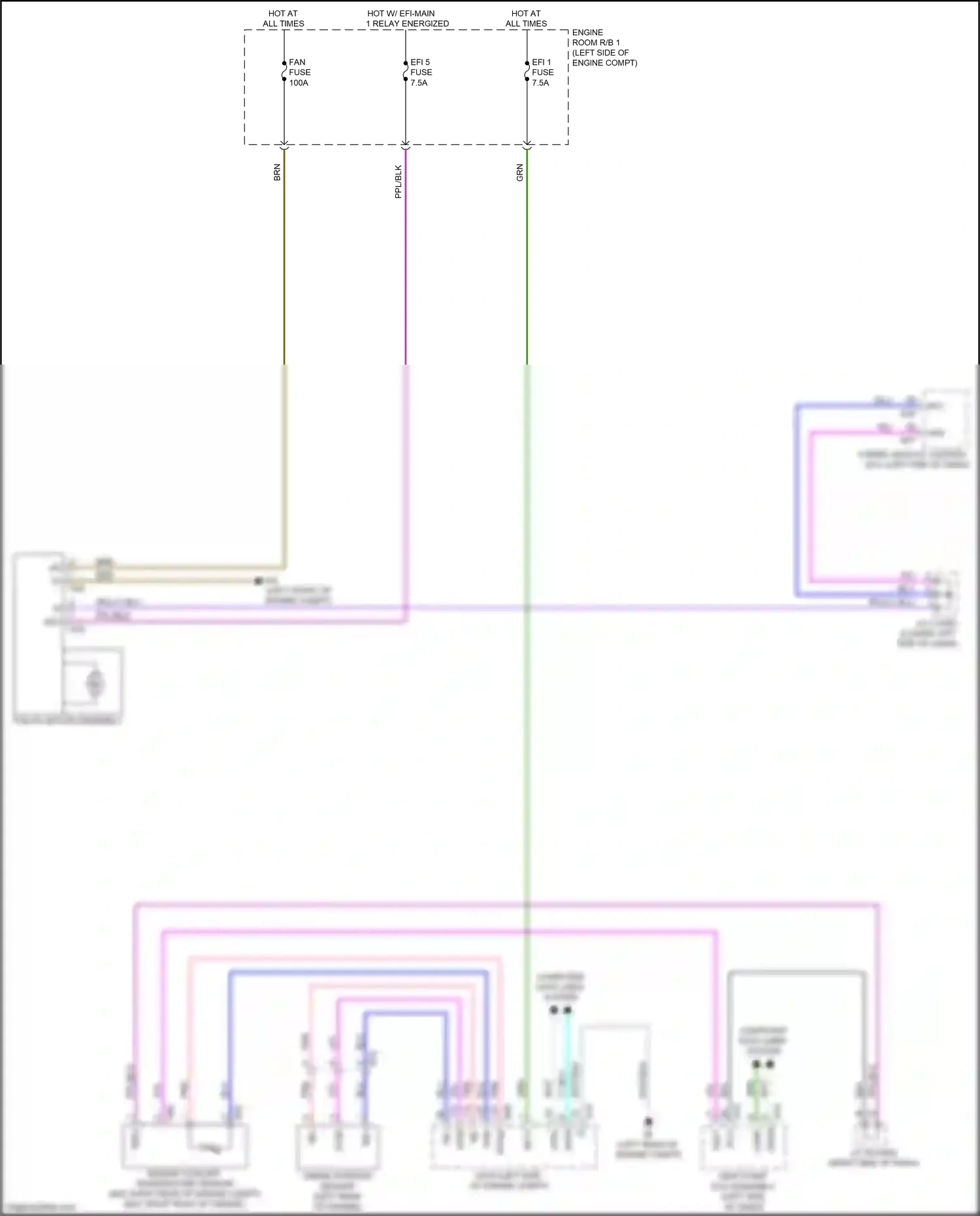 Wiring diagram crank position sensor for Lexus NX AZ20 (2021-2024) (3 of 7)