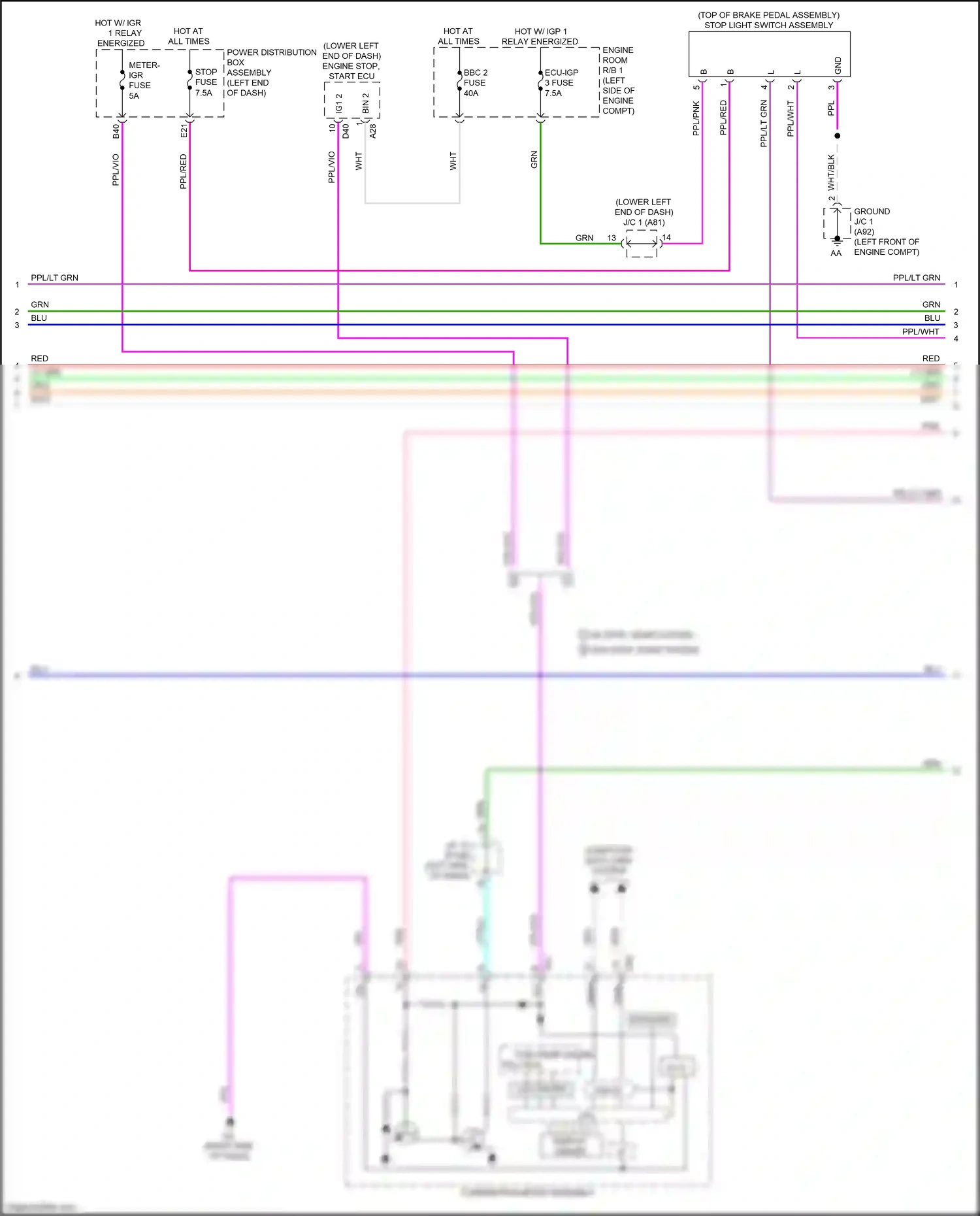 Wiring diagram display driver i/f for Lexus NX AZ20 (2021-2024) (1 of 1)
