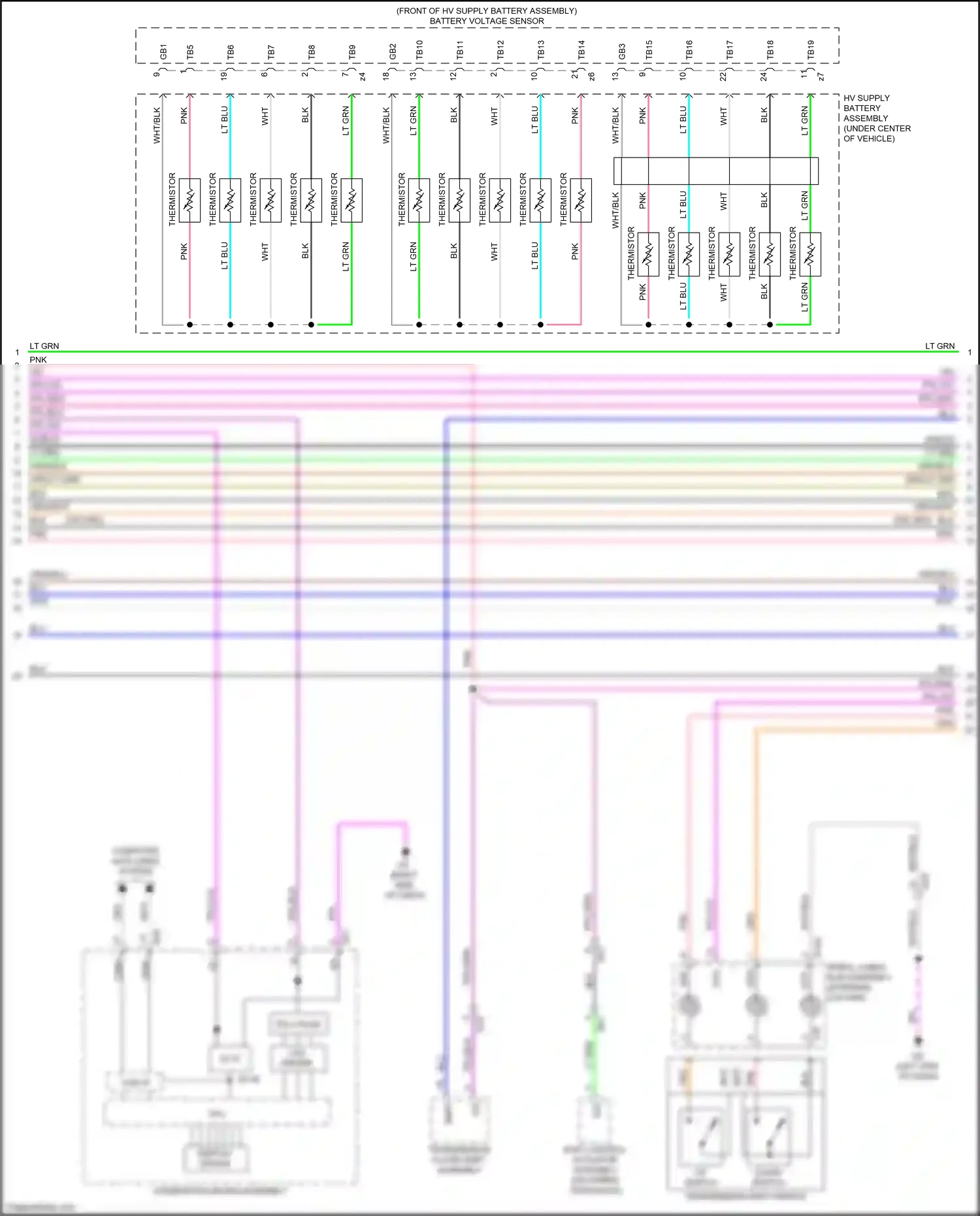 Wiring diagram display driver for Lexus NX AZ20 (2021-2024) (26 of 26)