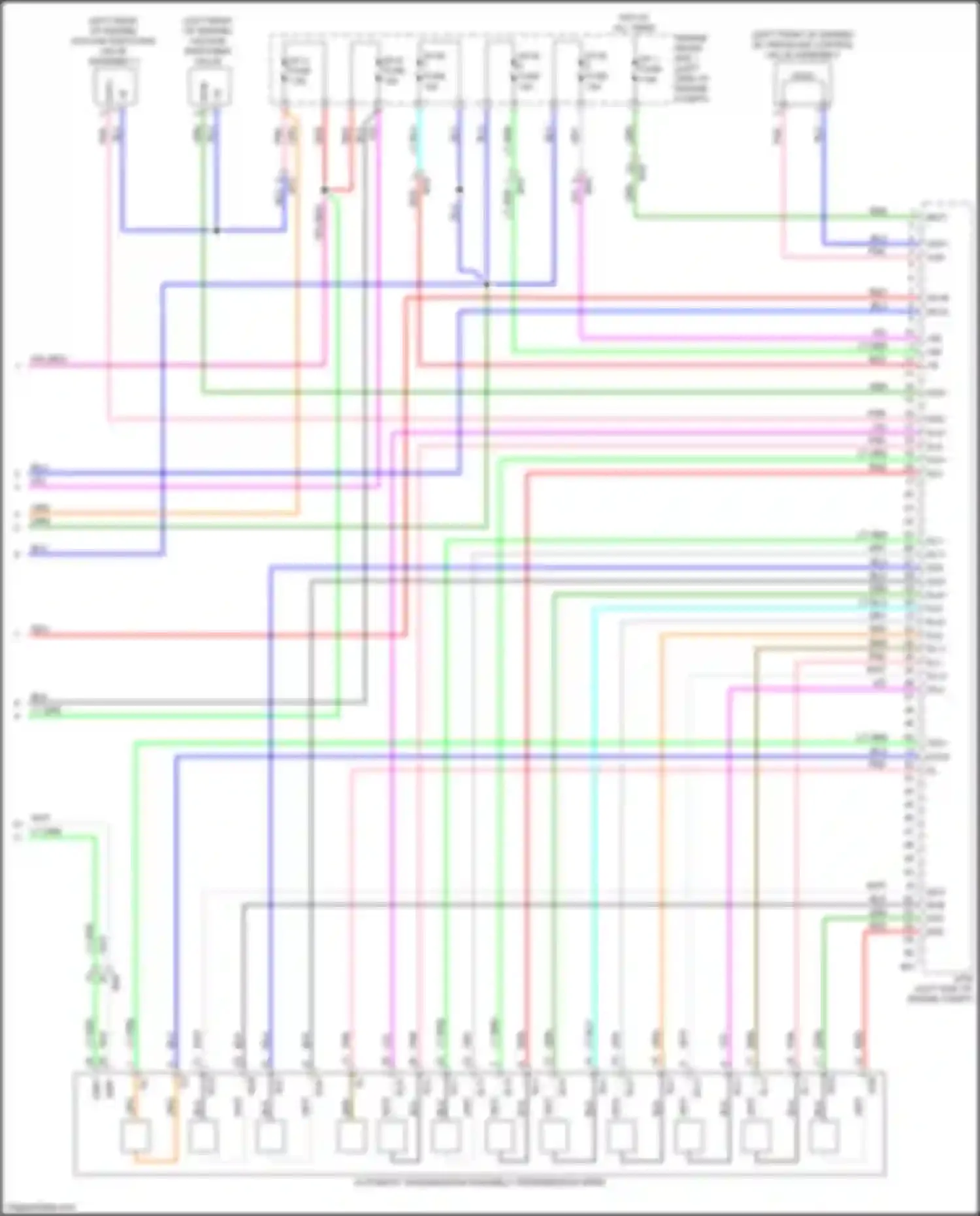Wiring diagram efi-b 1 fuse for Lexus NX AZ20 (2021-2024) (2 of 2)