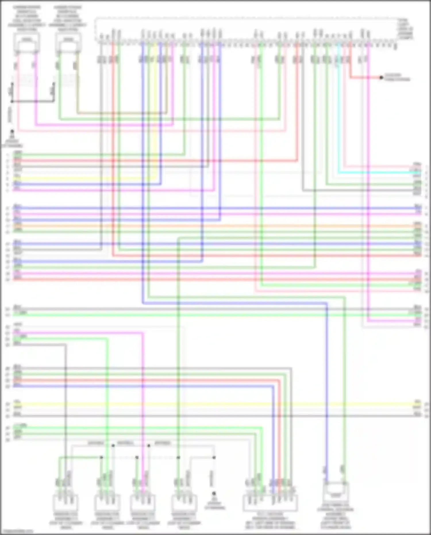 Wiring diagram efi vacuum sensor assembly for Lexus NX AZ20 (2021-2024) (1 of 3)