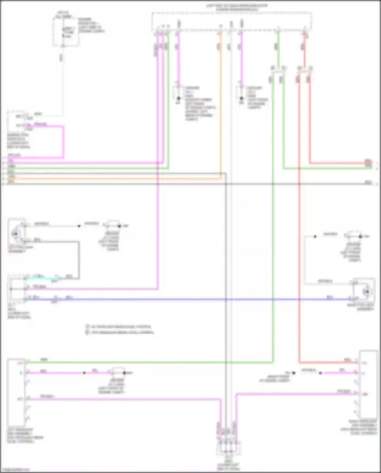 Wiring diagram engine stop, start ecu for Lexus NX AZ20 (2021-2024) (6 of 14)
