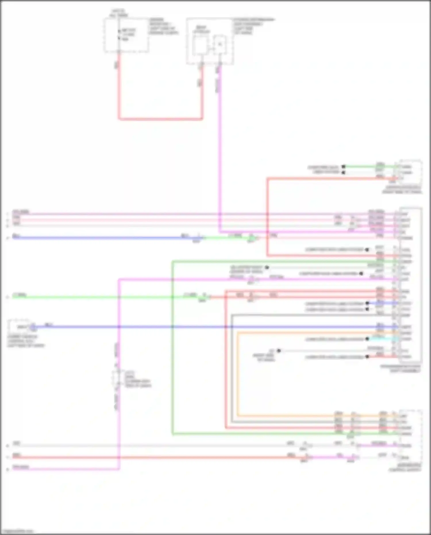 Wiring diagram hybrid vehicle control ecu for Lexus NX AZ20 (2021-2024) (17 of 21)