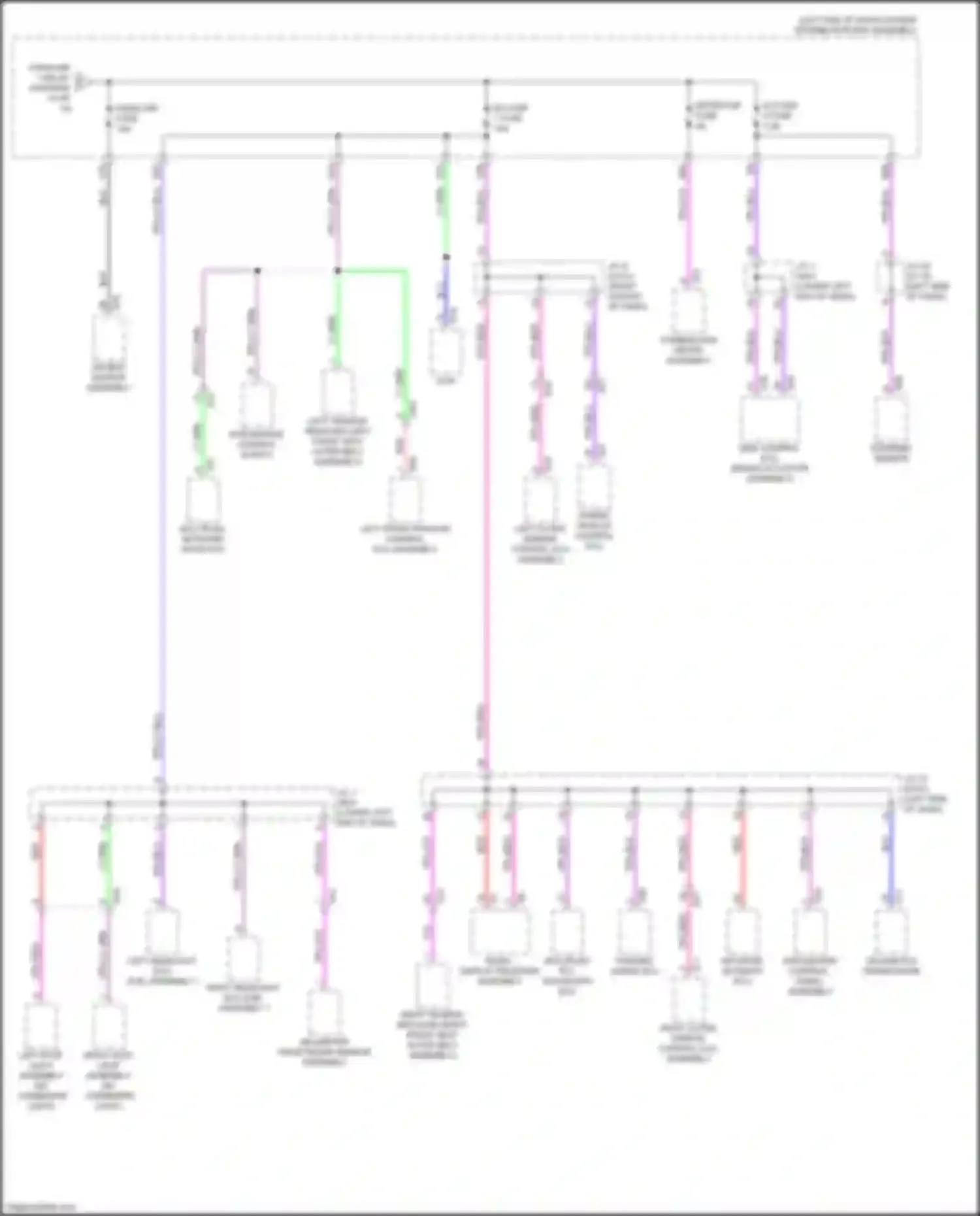 Wiring diagram hybrid vehicle control ecu for Lexus NX AZ20 (2021-2024) (9 of 21)