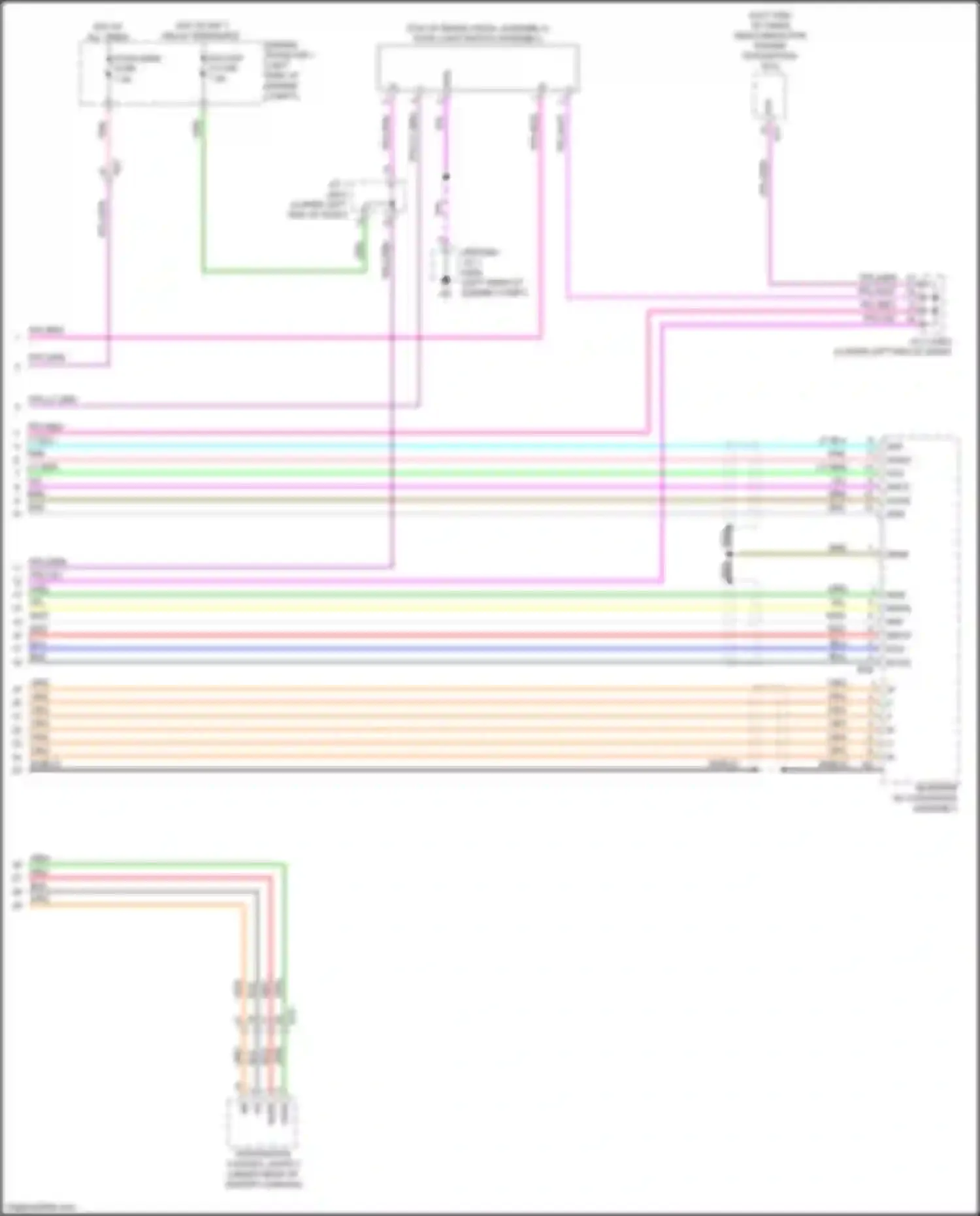 Wiring diagram lt blu for Lexus NX AZ20 (2021-2024) (140 of 152)