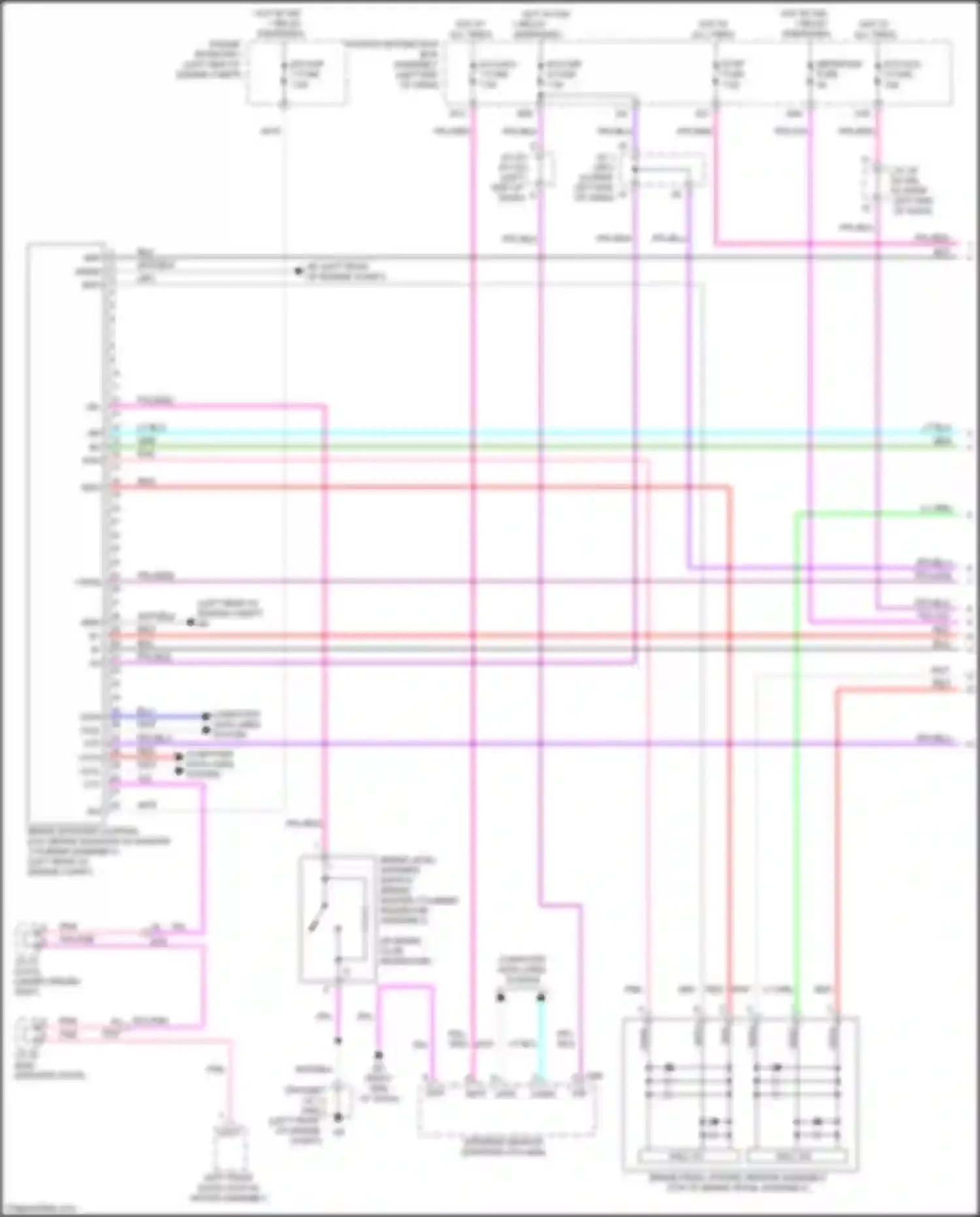 Wiring diagram lt blu for Lexus NX AZ20 (2021-2024) (101 of 152)